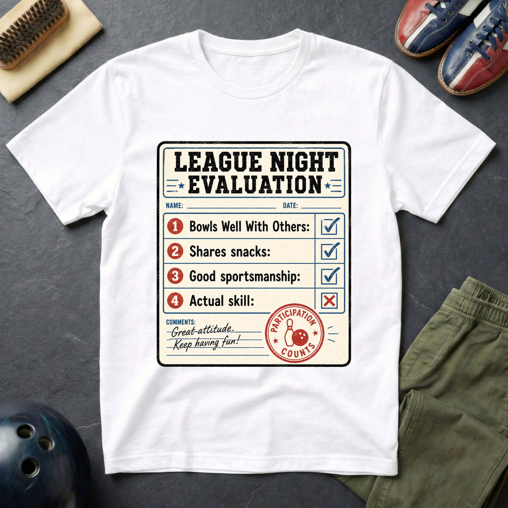 League Night Evaluation T-Shirt