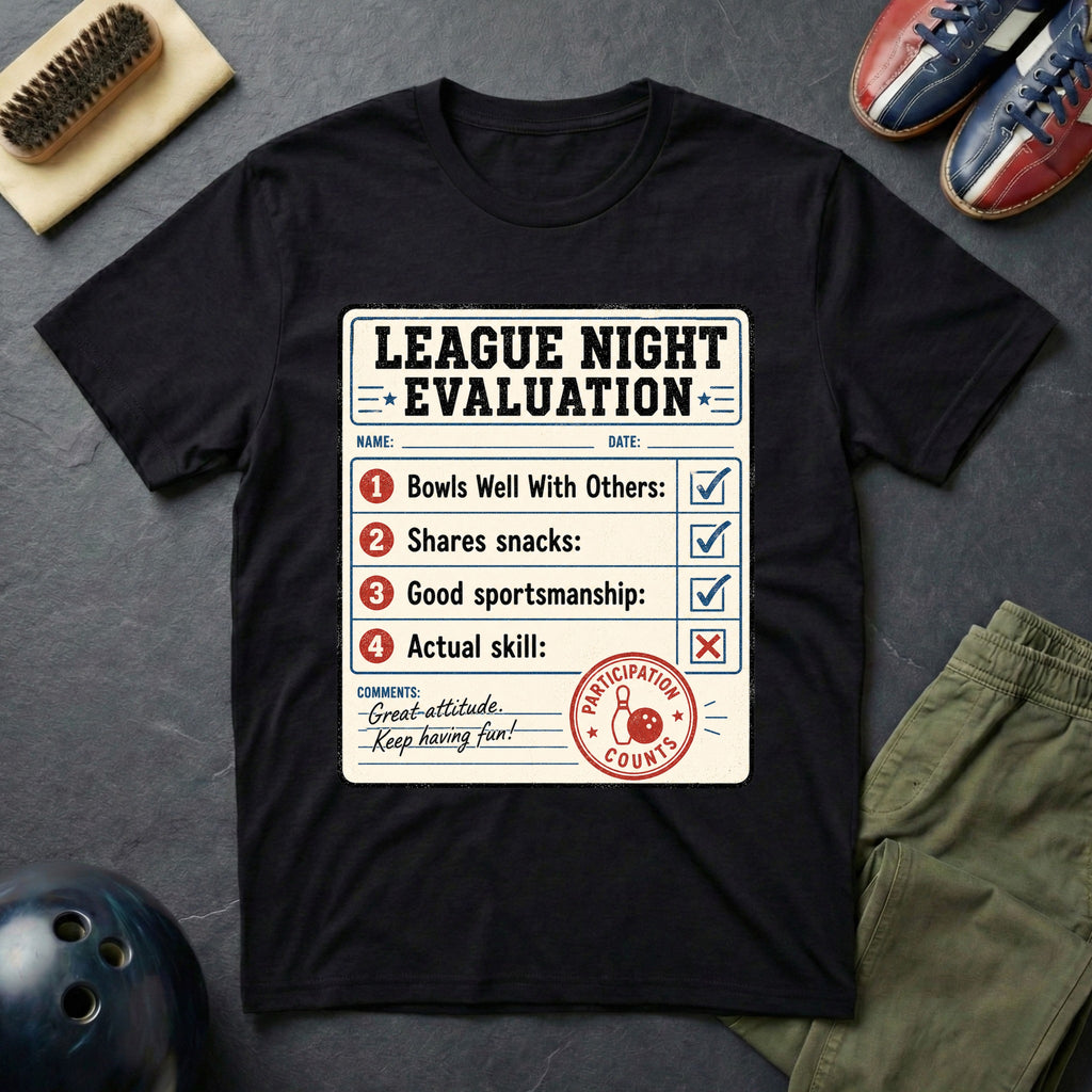 League Night Evaluation T-Shirt