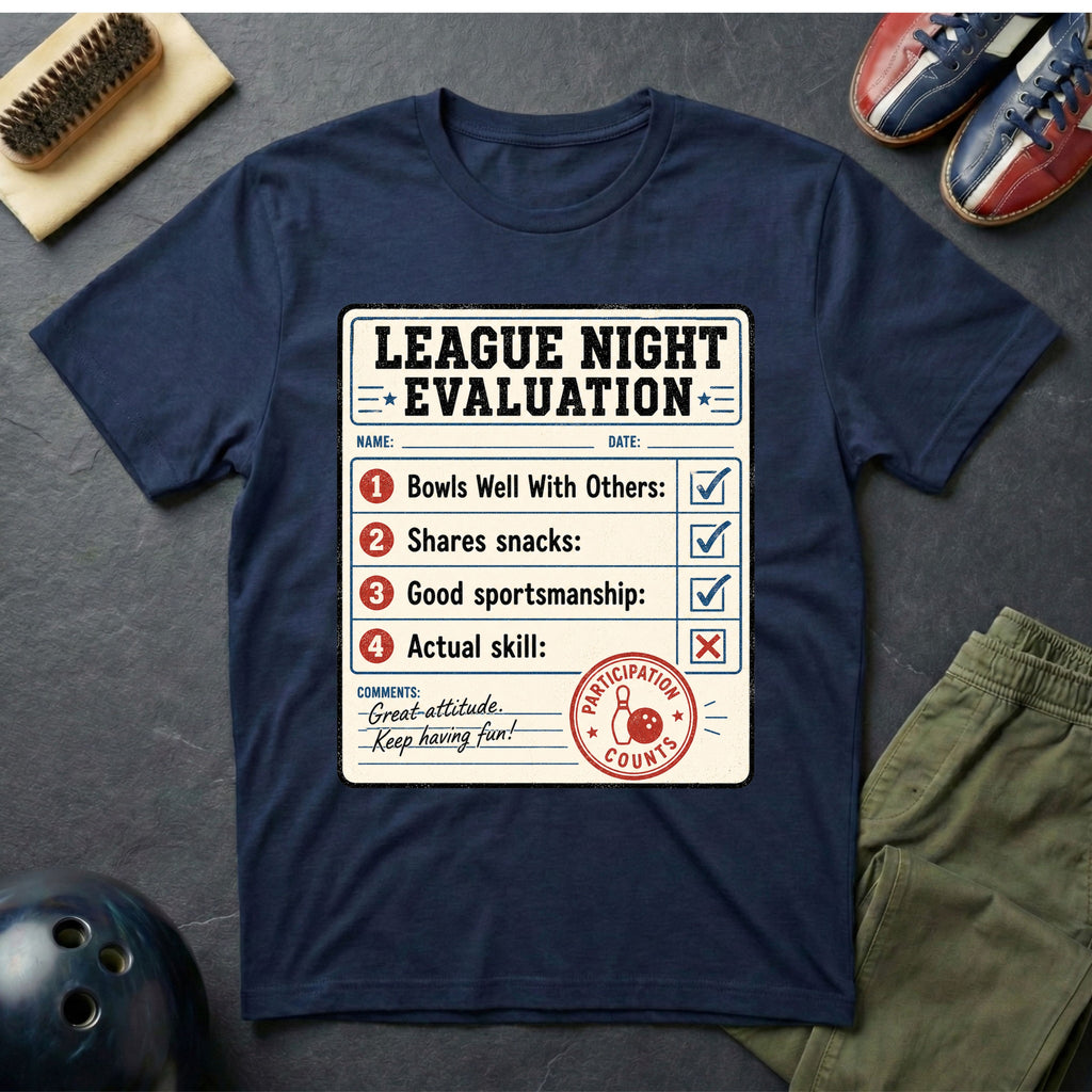 League Night Evaluation T-Shirt