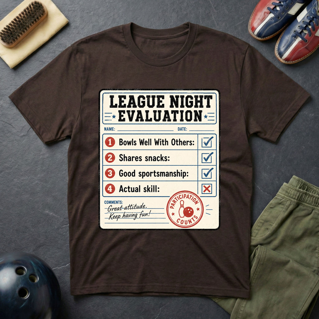 League Night Evaluation T-Shirt