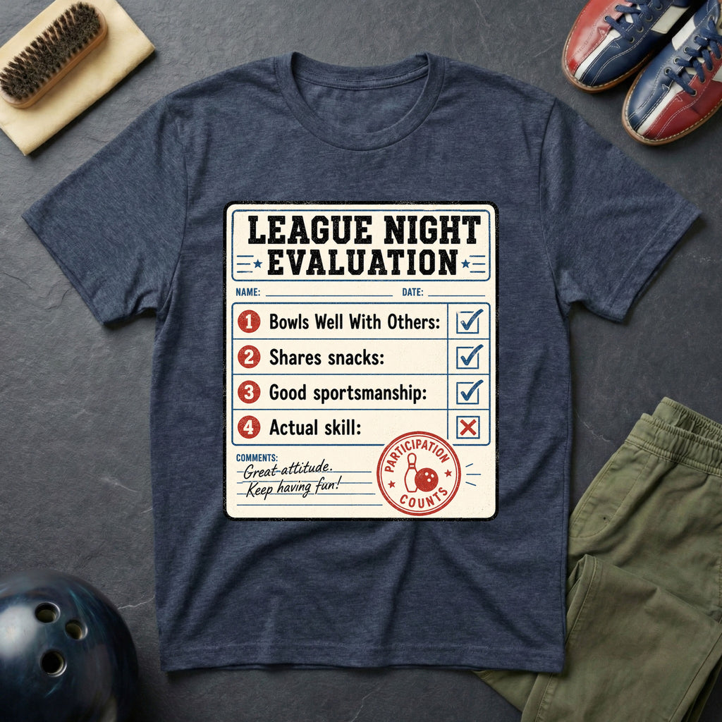 League Night Evaluation T-Shirt