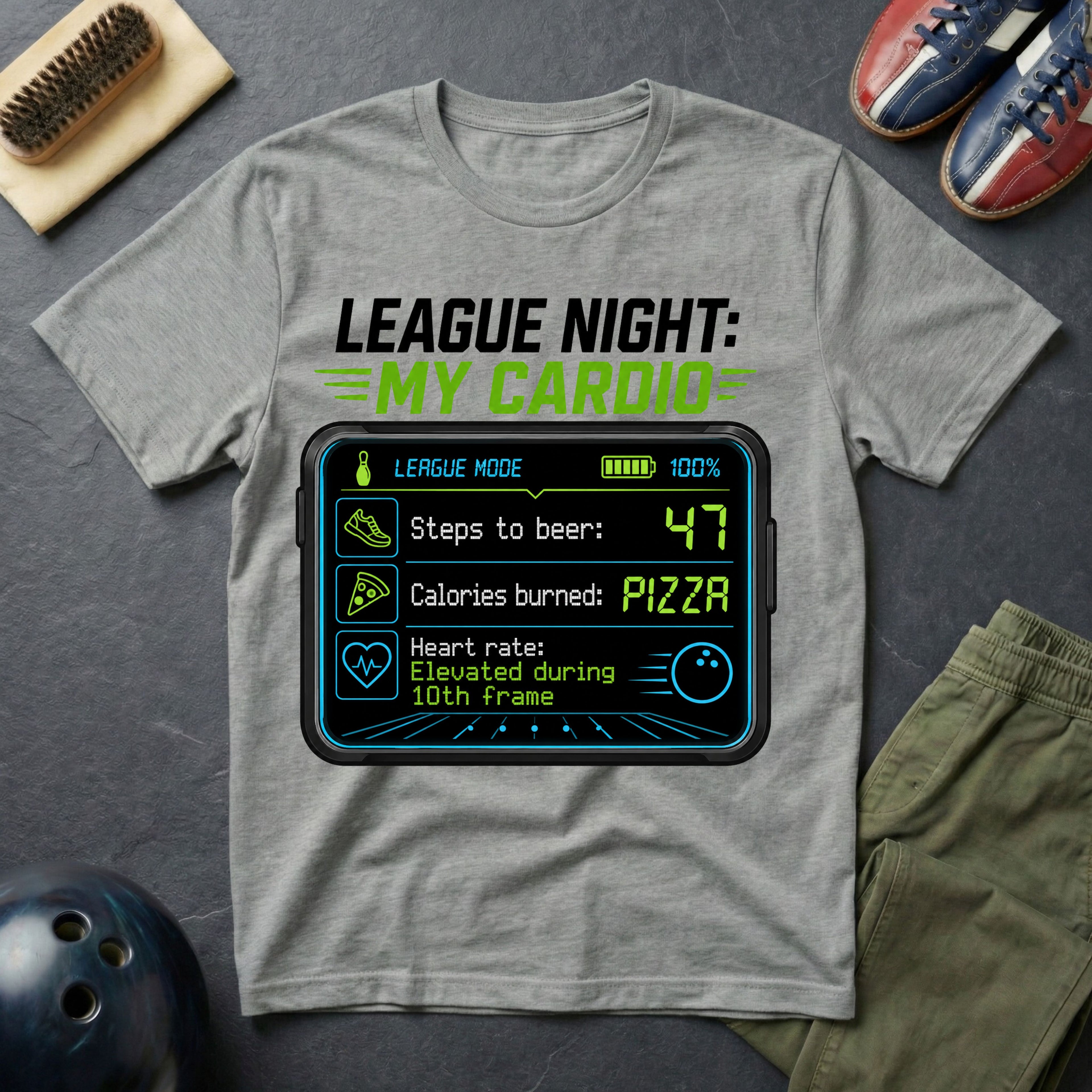 League Night My Cardio T-Shirt