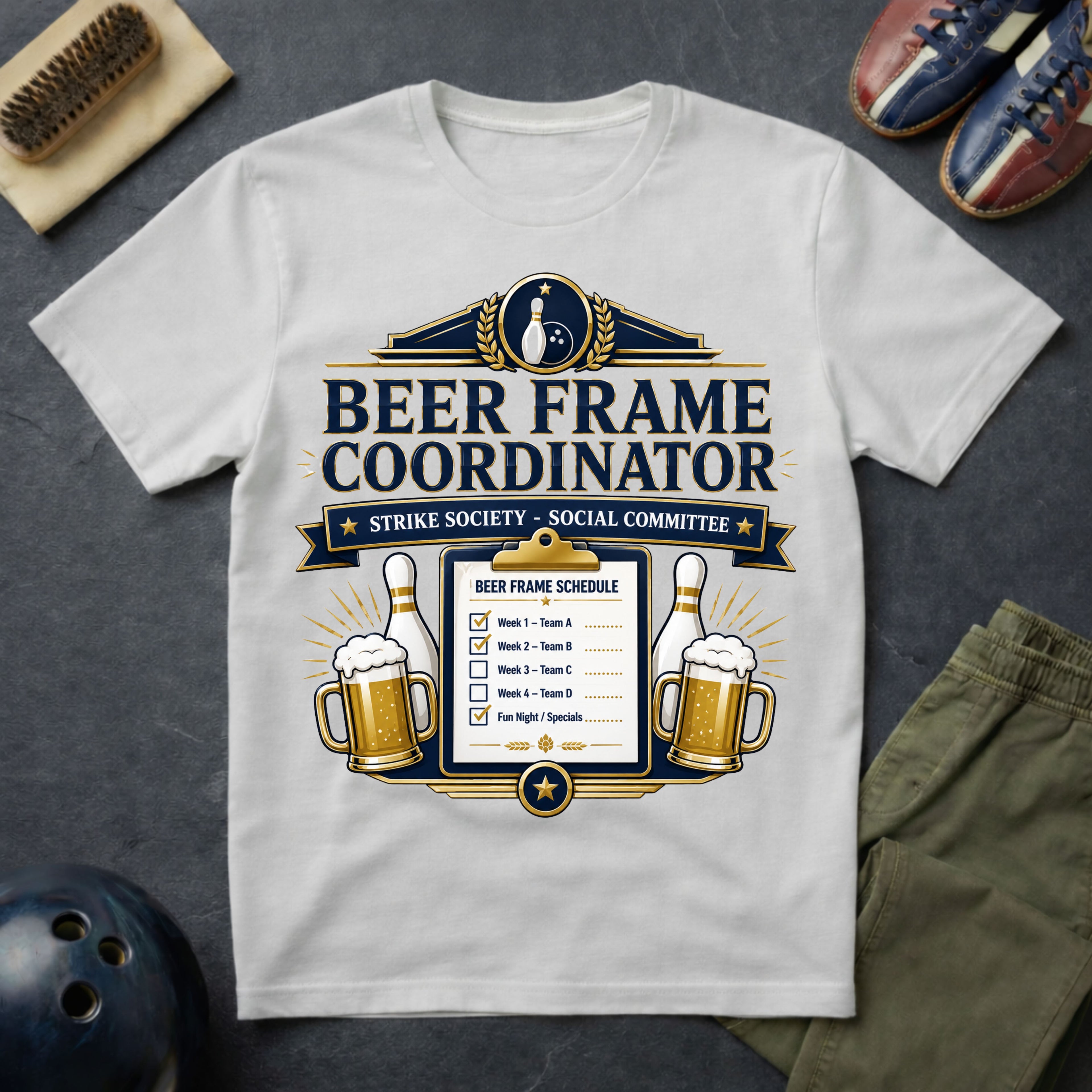 Beer Frame Coordinator T-Shirt