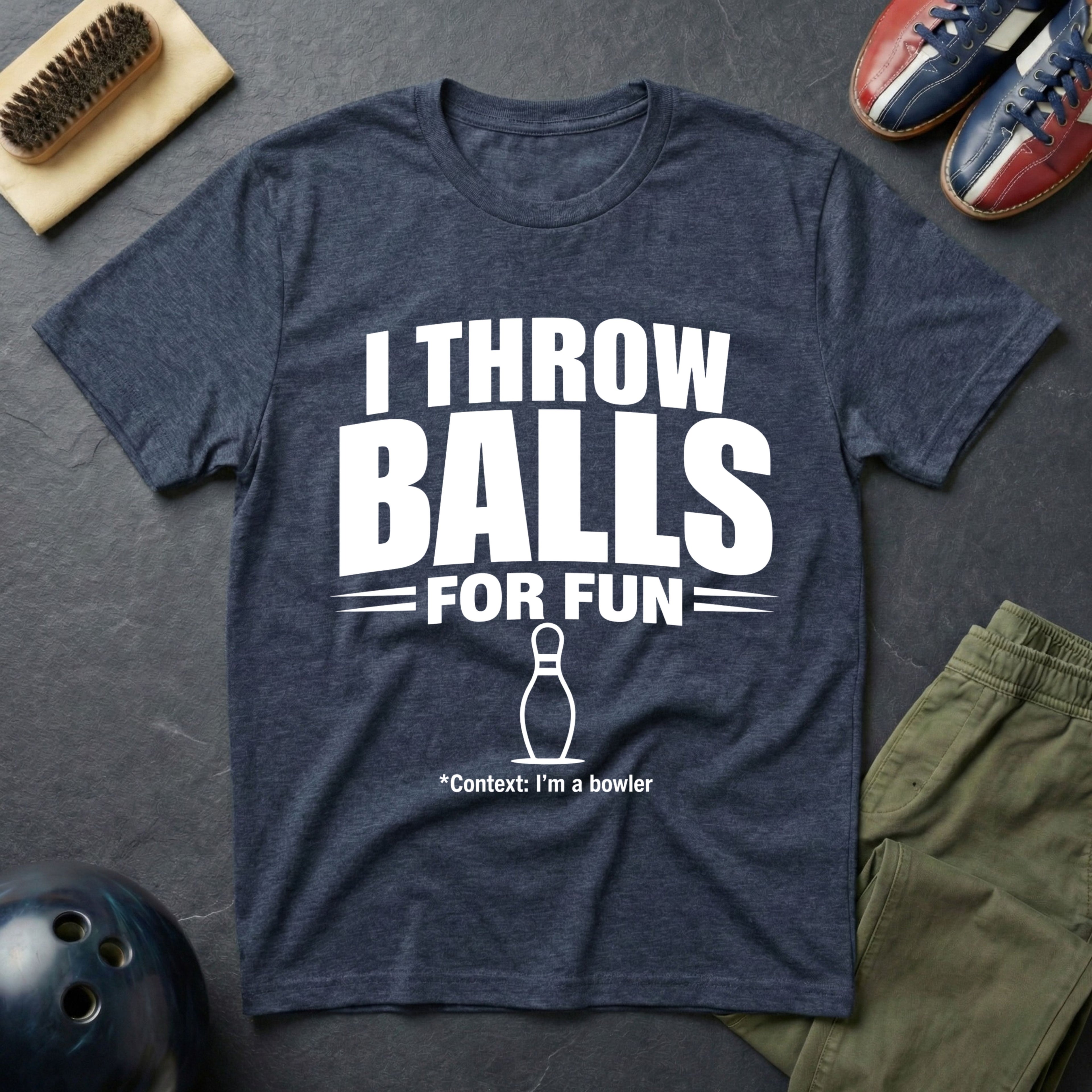 I Throw Balls For Fun T-Shirt