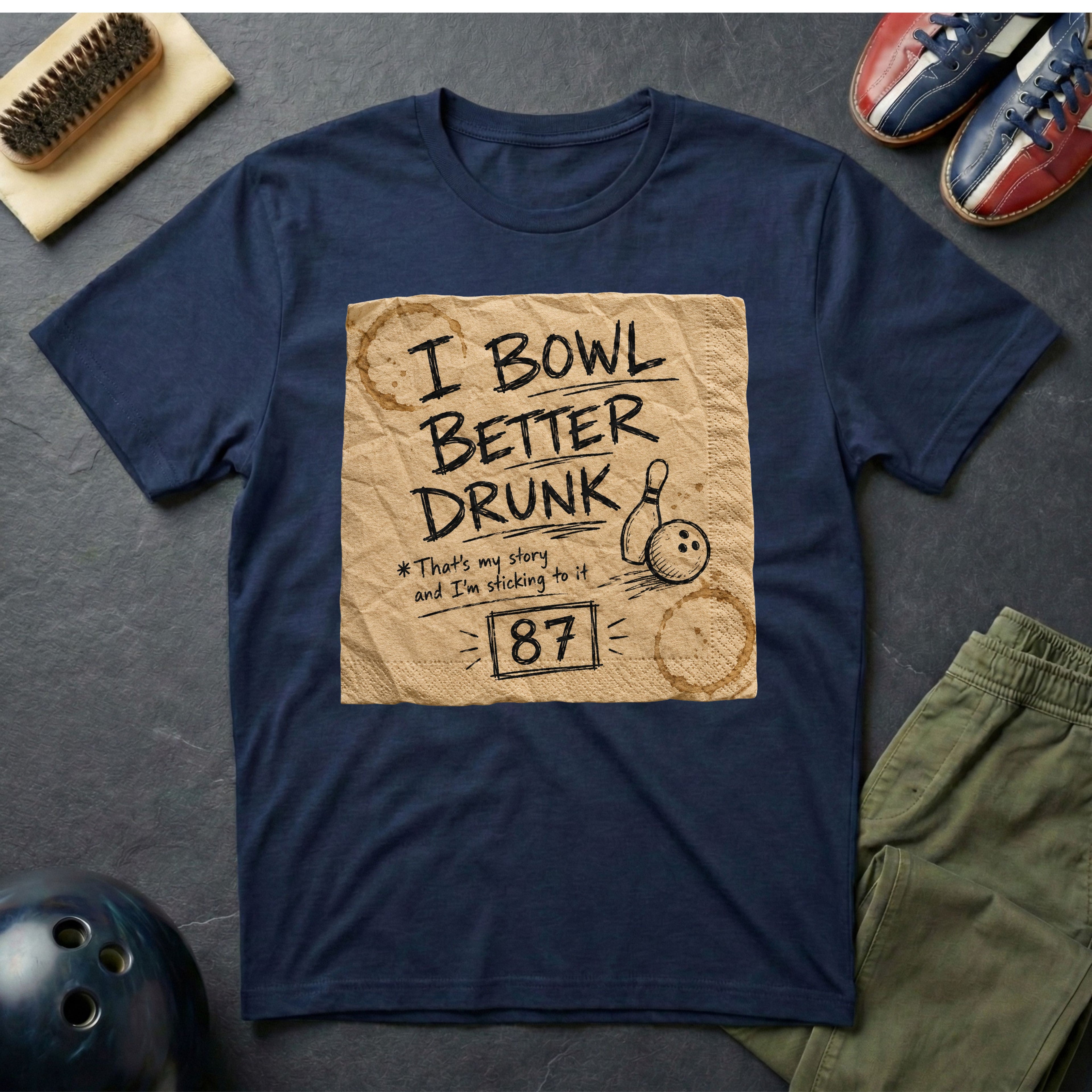 I Bowl Better Drunk T-Shirt