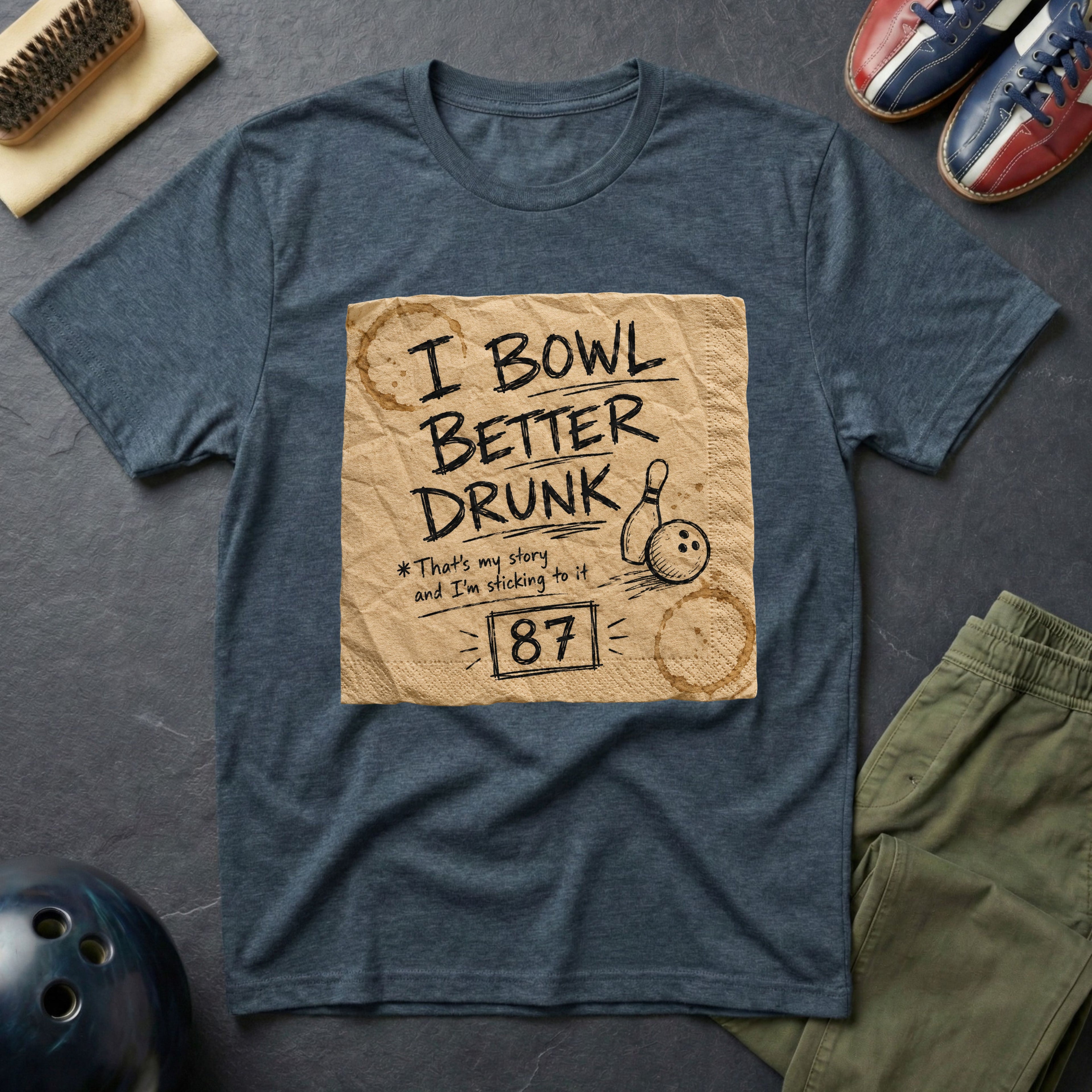 I Bowl Better Drunk T-Shirt