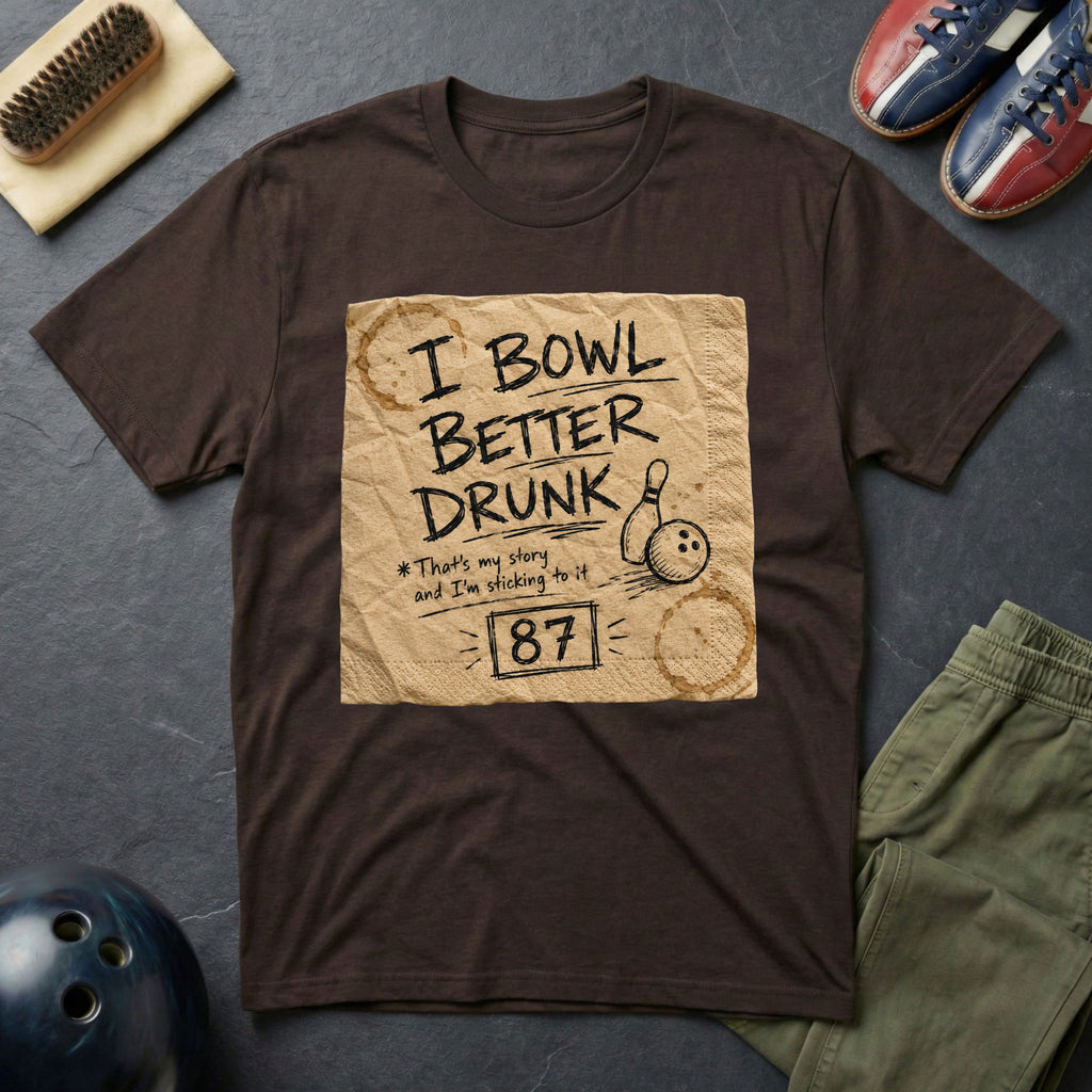 I Bowl Better Drunk T-Shirt