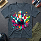 Bowling Color Splash T-Shirt