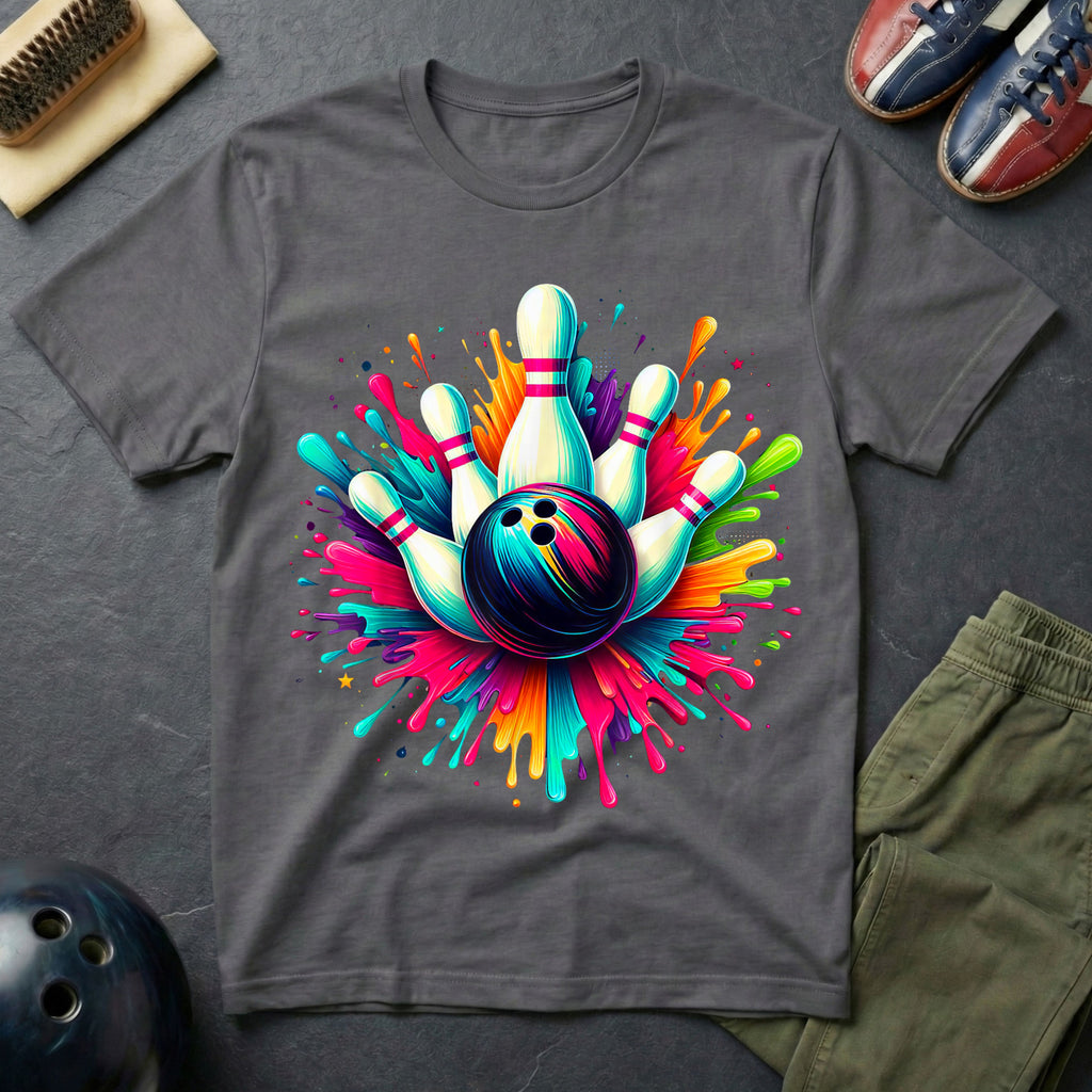 Bowling Color Splash T-Shirt