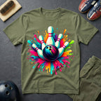 Bowling Color Splash T-Shirt