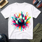 Bowling Color Splash T-Shirt