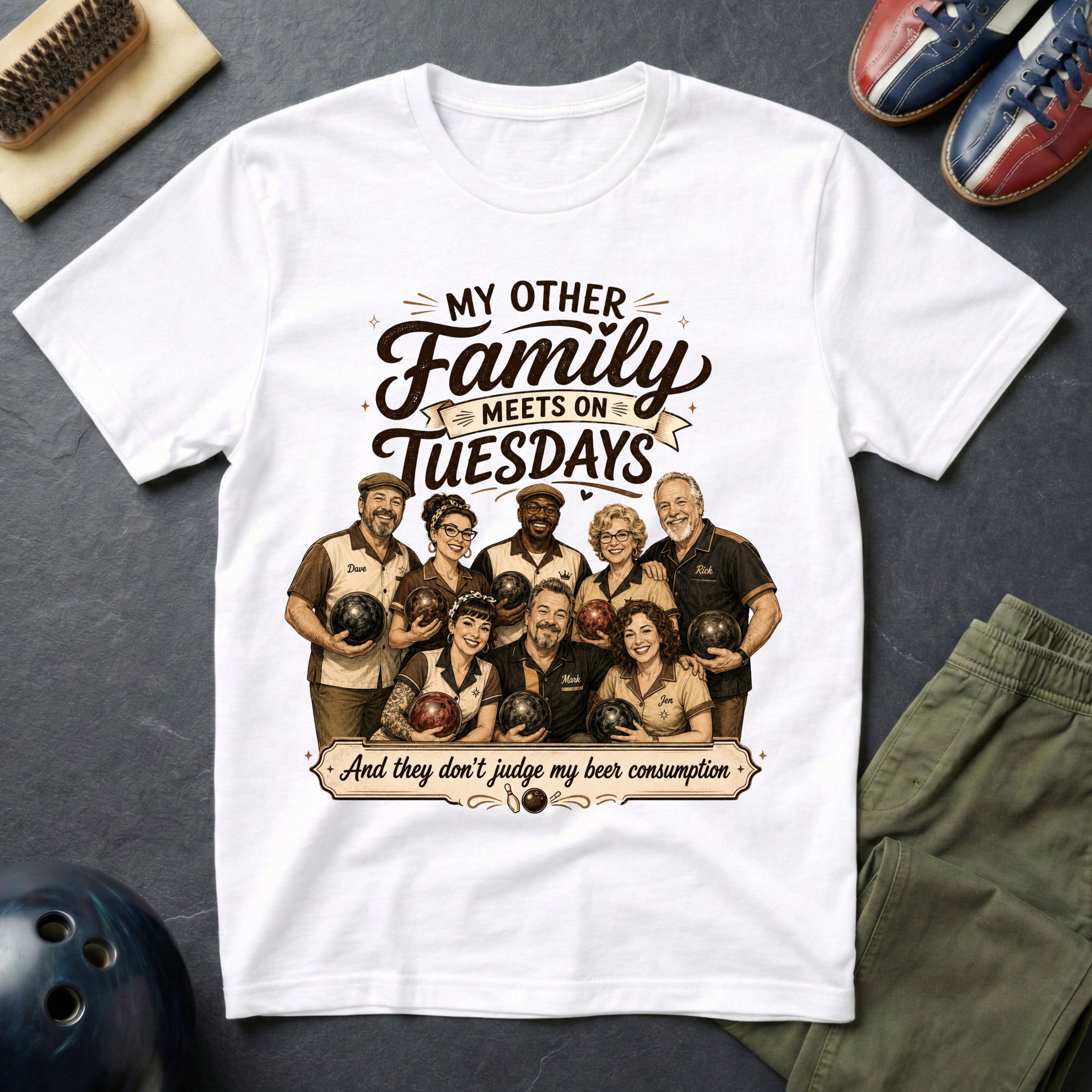 My Other Family Meets On Tuesdays T-Shirt