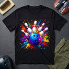 Bowling Color Splash T-Shirt
