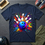 Bowling Color Splash T-Shirt