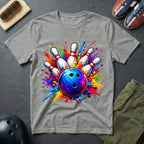 Bowling Color Splash T-Shirt