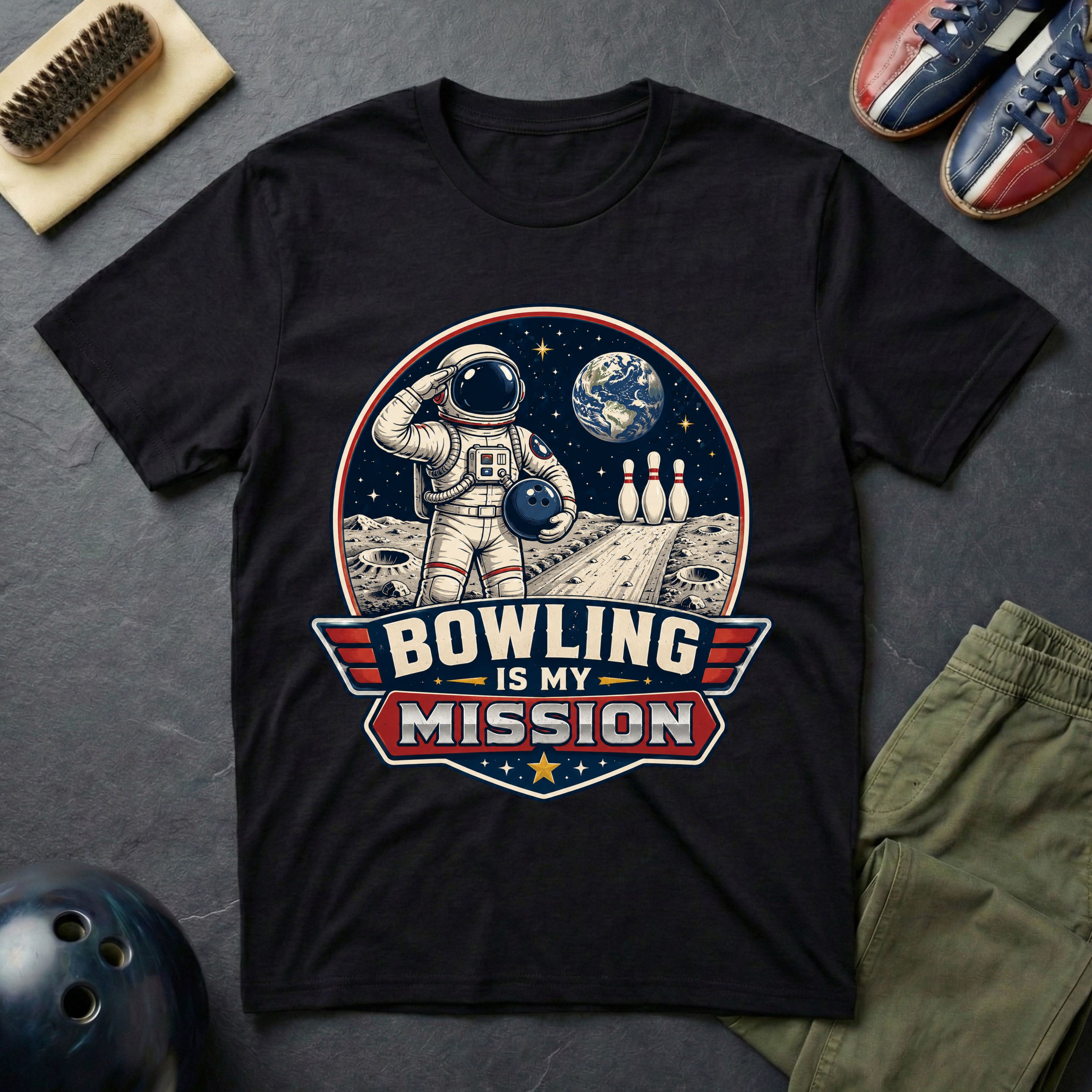 Bowling Is My Mission T-Shirt