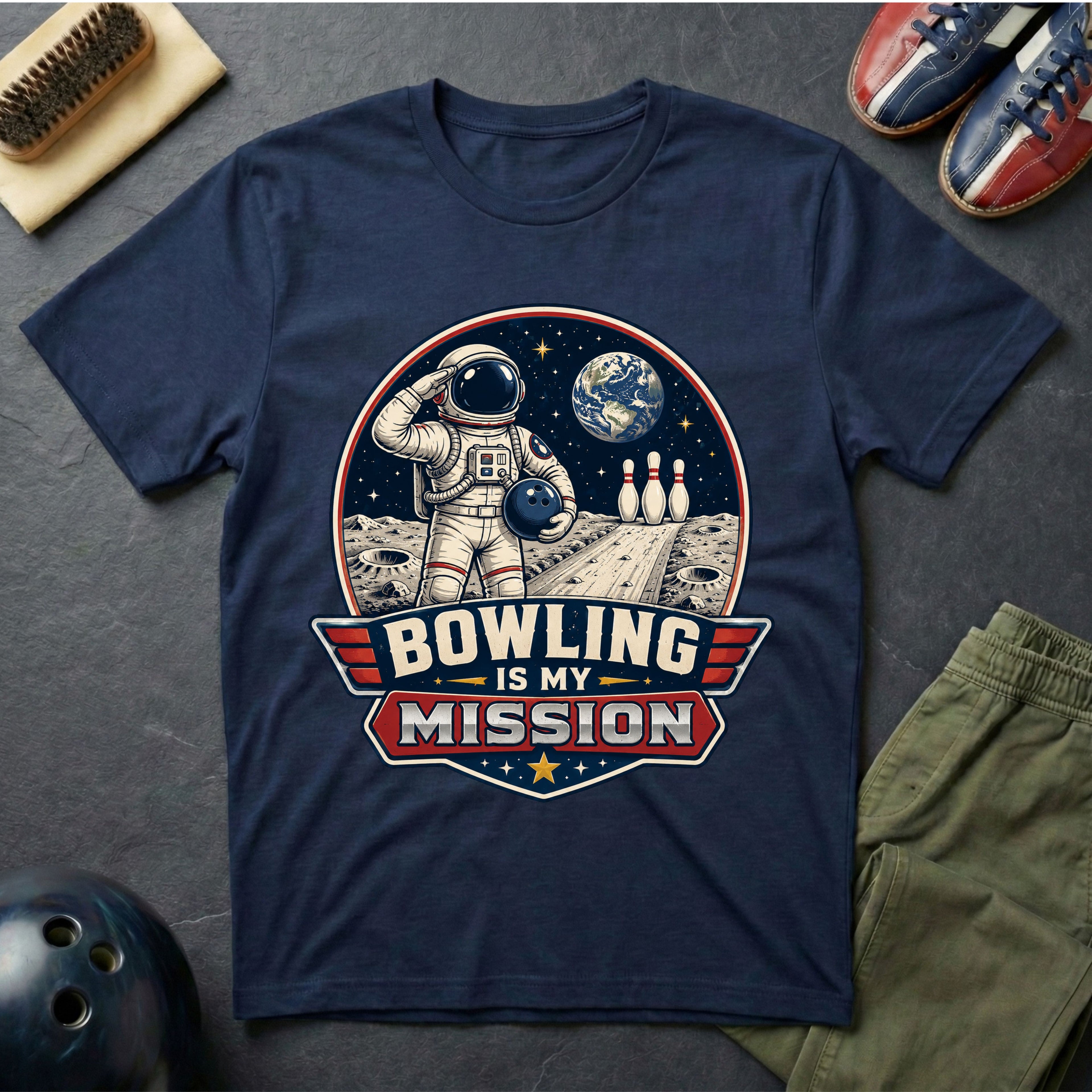 Bowling Is My Mission T-Shirt