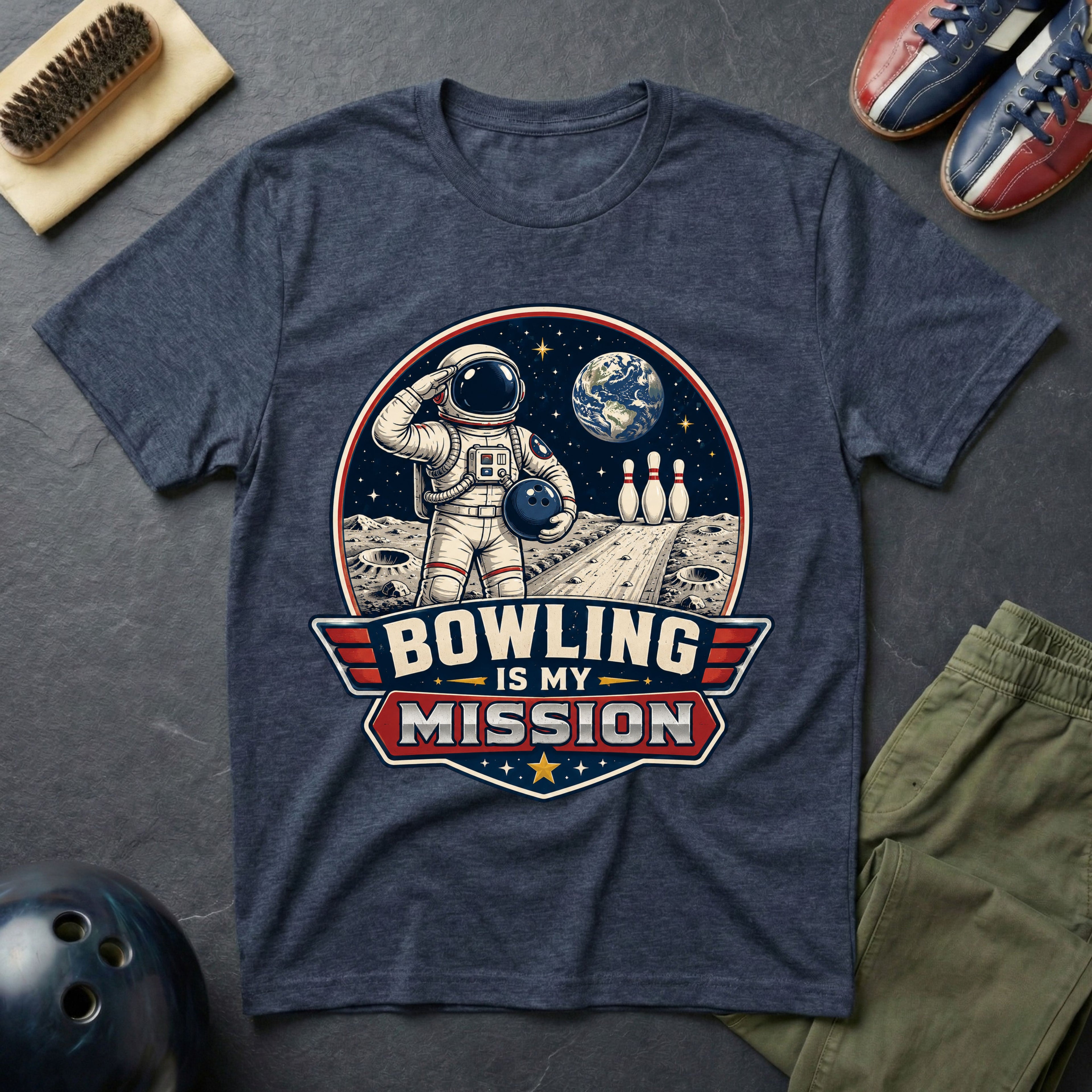 Bowling Is My Mission T-Shirt