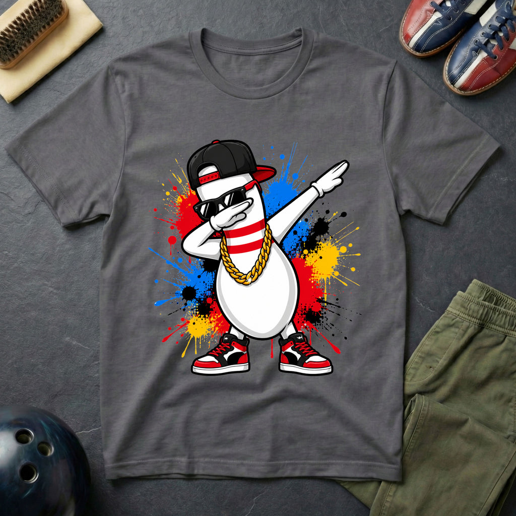Cool Dabbing Bowling Pin T-Shirt