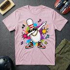 Dancing Dabbing Bowling Pin T-Shirt