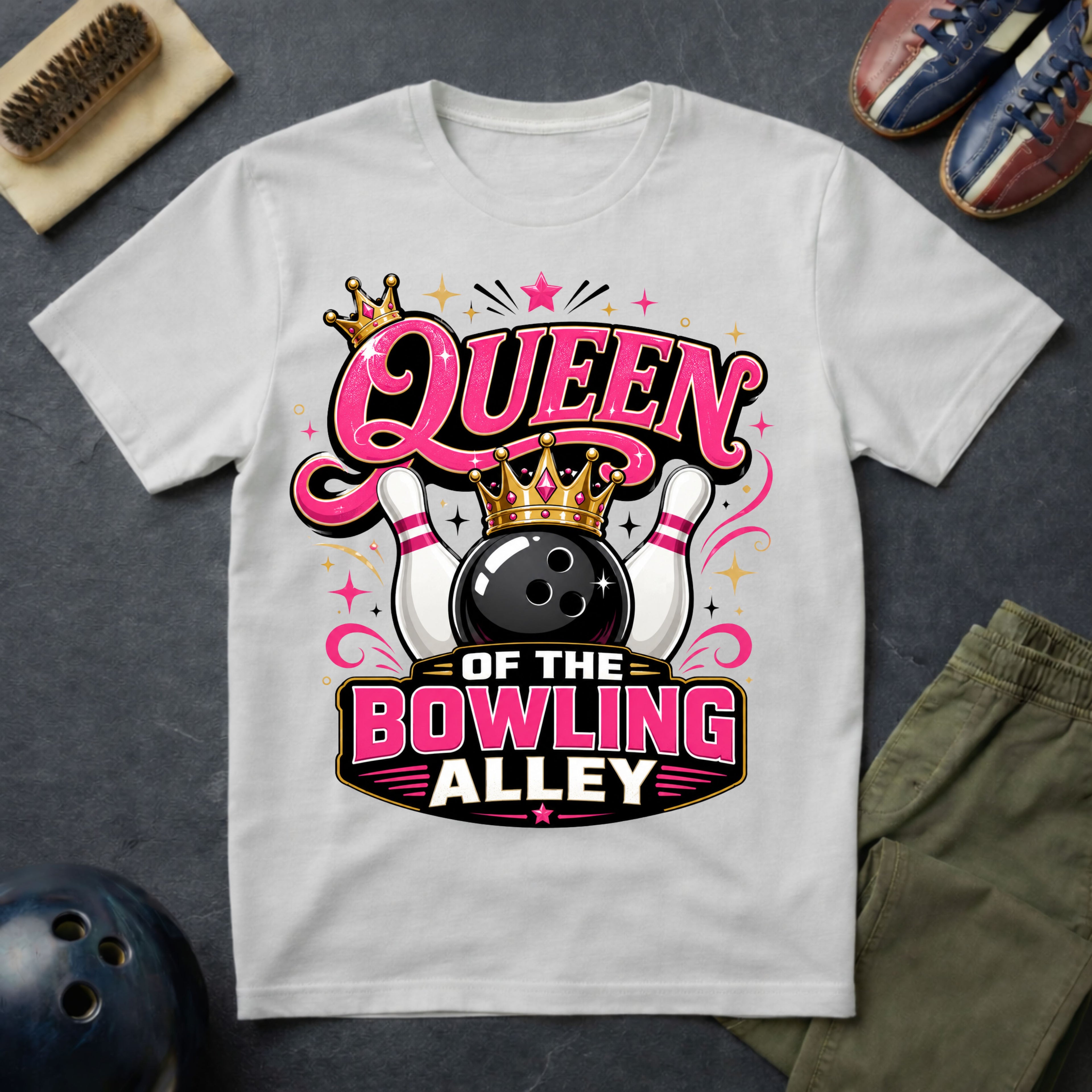 Queen Of The Bowling Alley T-Shirt