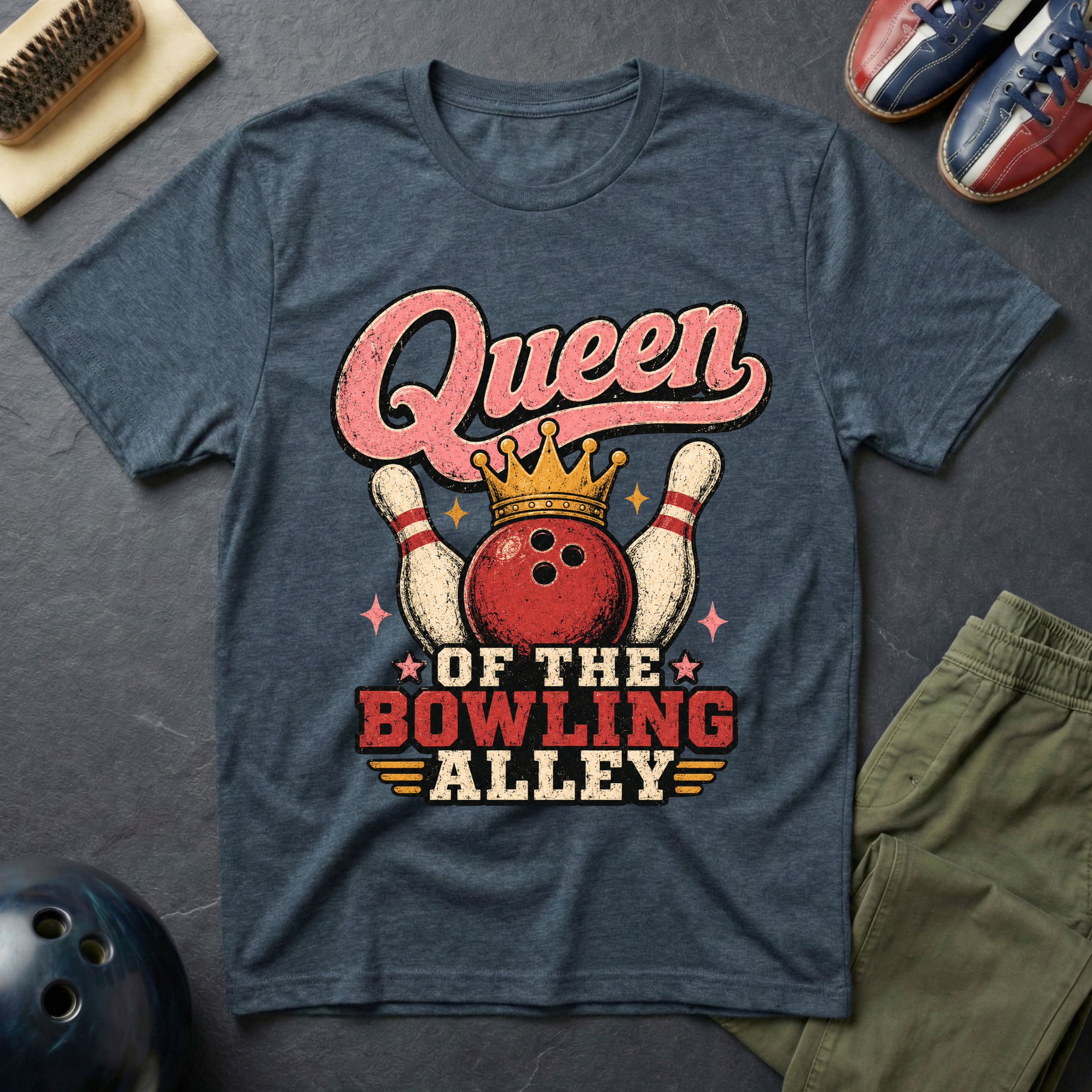 Bowling Alley Queen T-Shirt