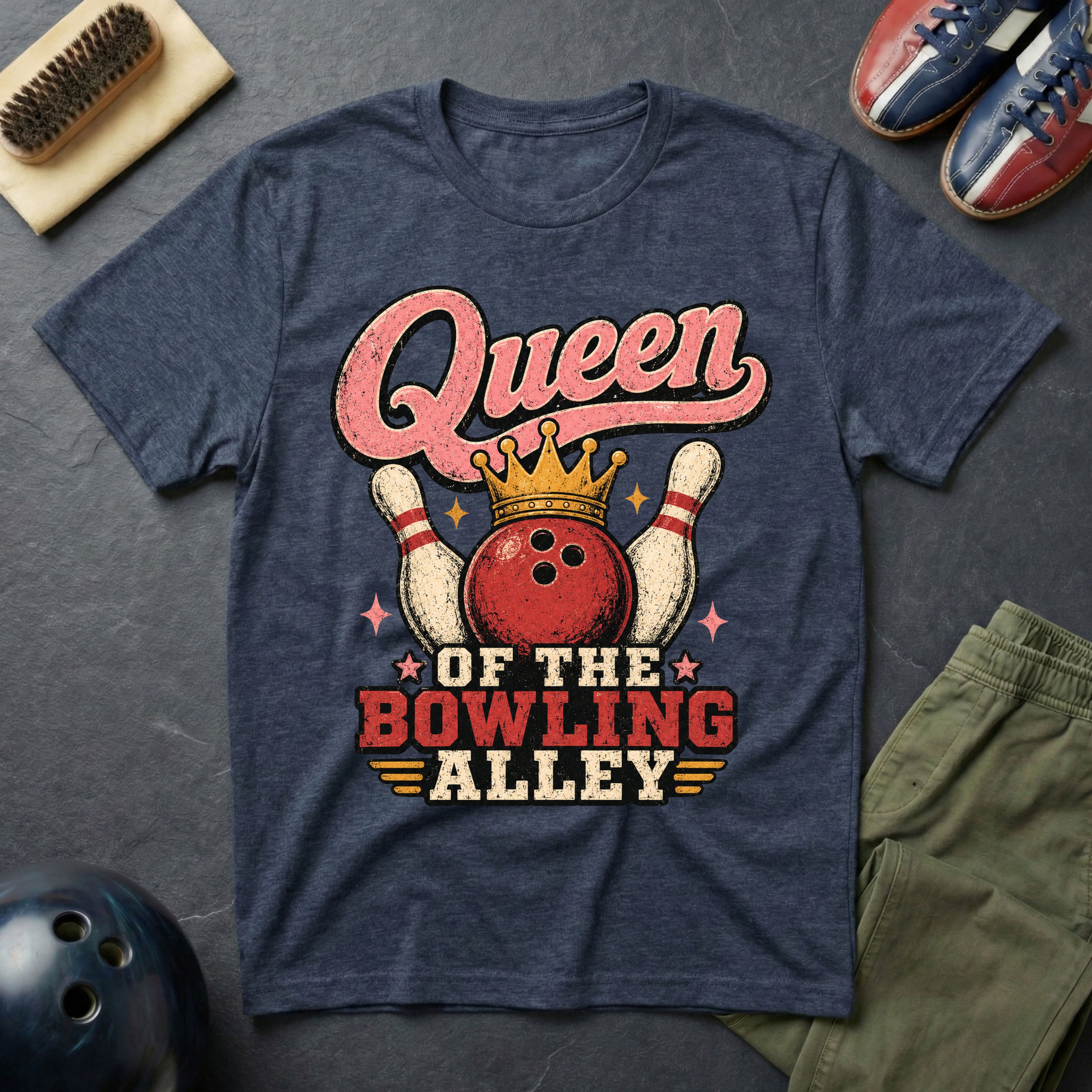 Bowling Alley Queen T-Shirt