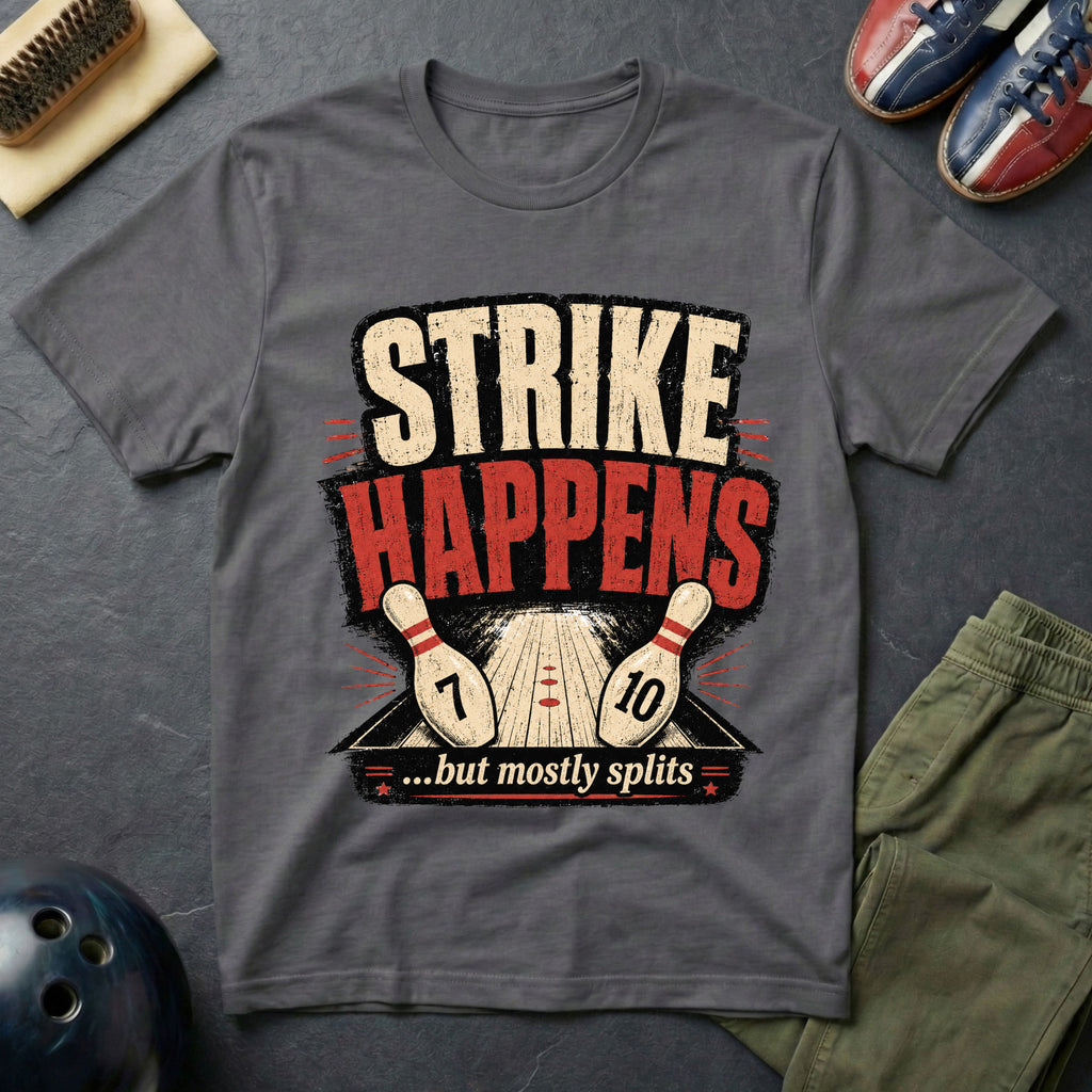 Strike Happens But Mostly Splits T-Shirt