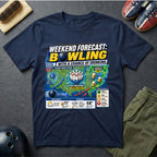Weekend Forecast Bowling T-Shirt