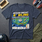 Weekend Forecast Bowling T-Shirt