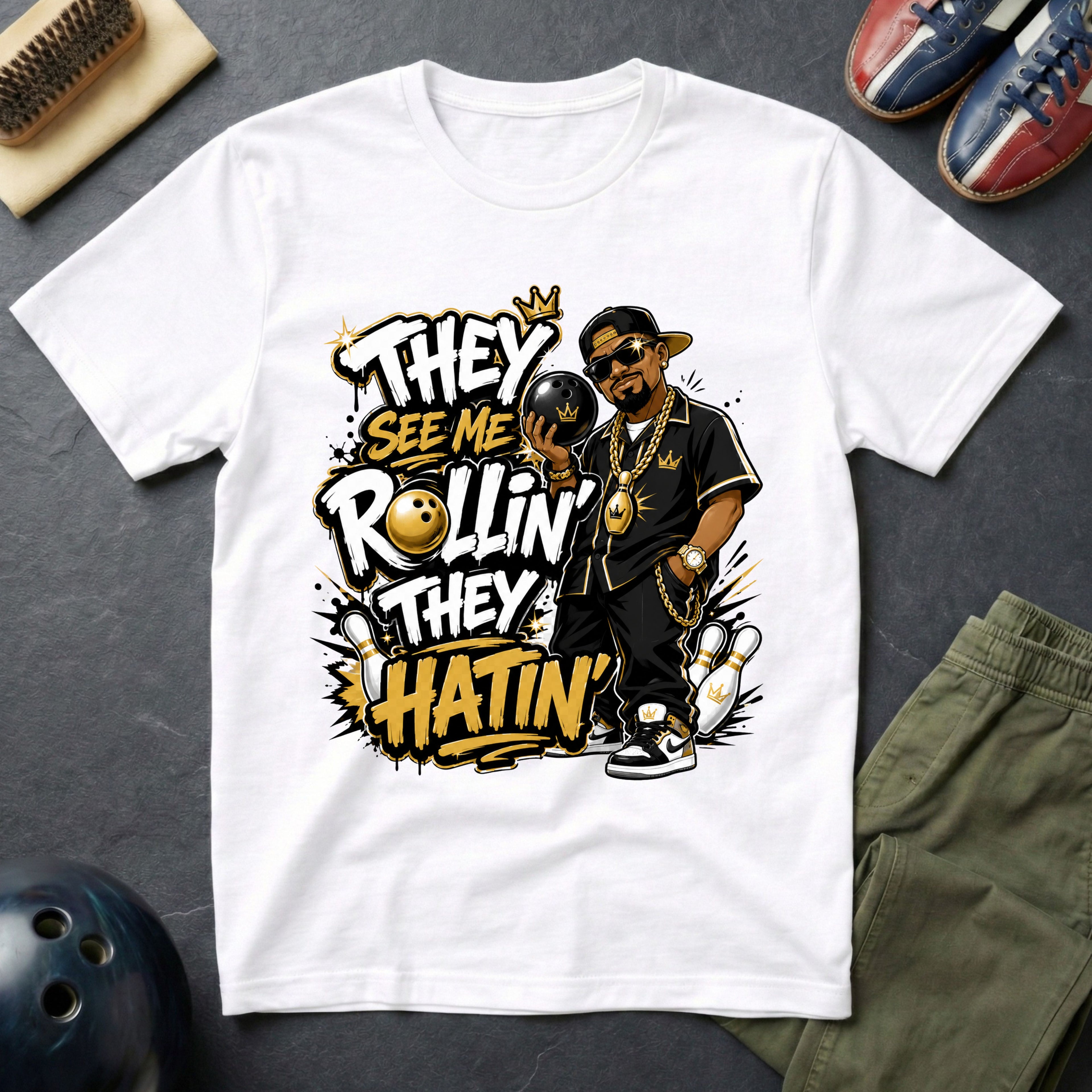 They See Me Rollin' They Hatin' T-Shirt