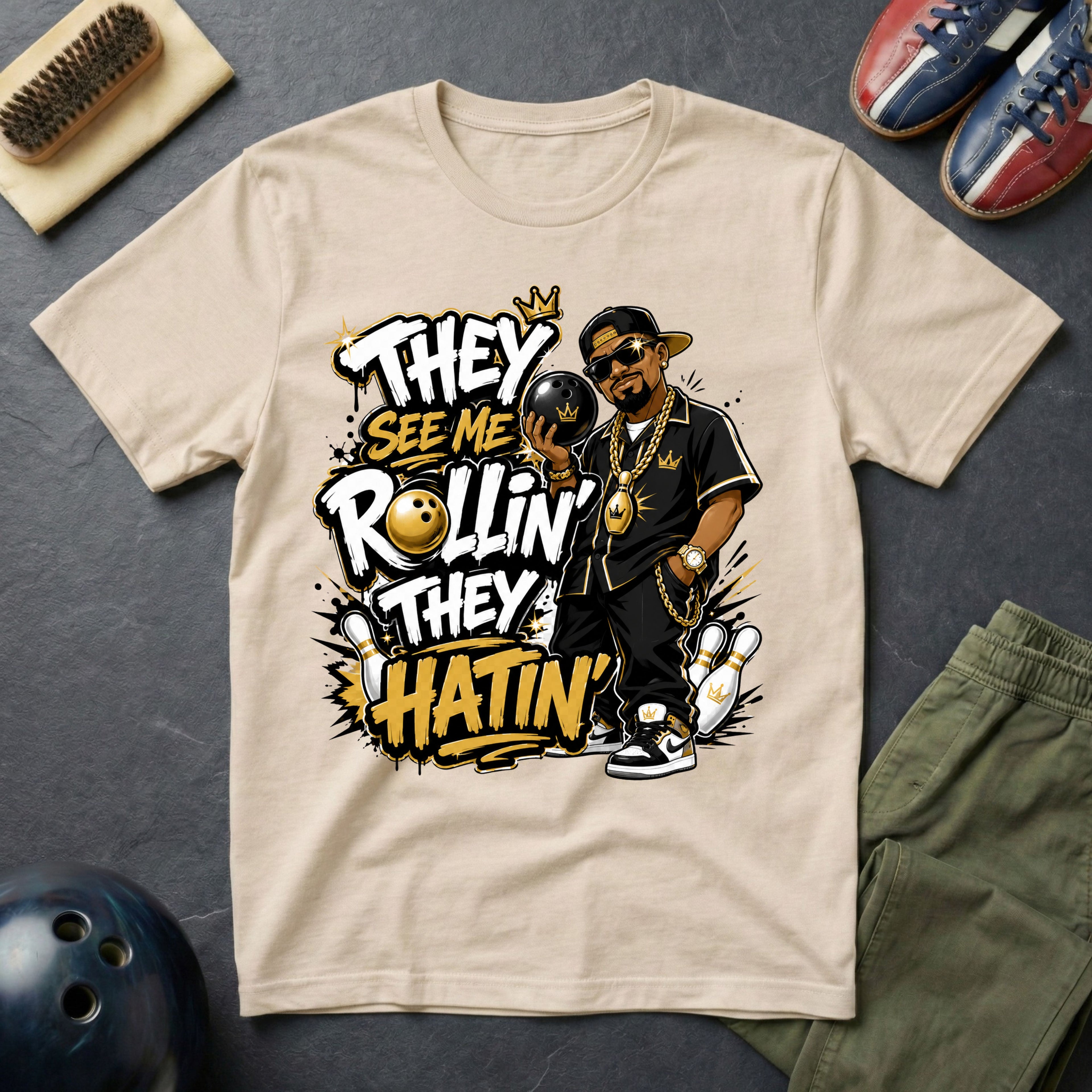 They See Me Rollin' They Hatin' T-Shirt