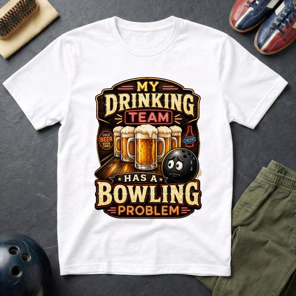 My Drinking Team Has A Bowling Problem T-Shirt
