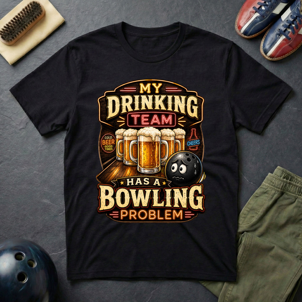 My Drinking Team Has A Bowling Problem T-Shirt