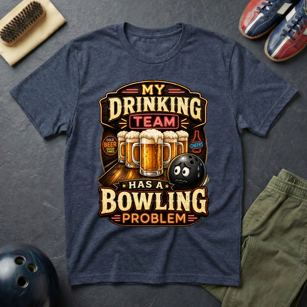 My Drinking Team Has A Bowling Problem T-Shirt