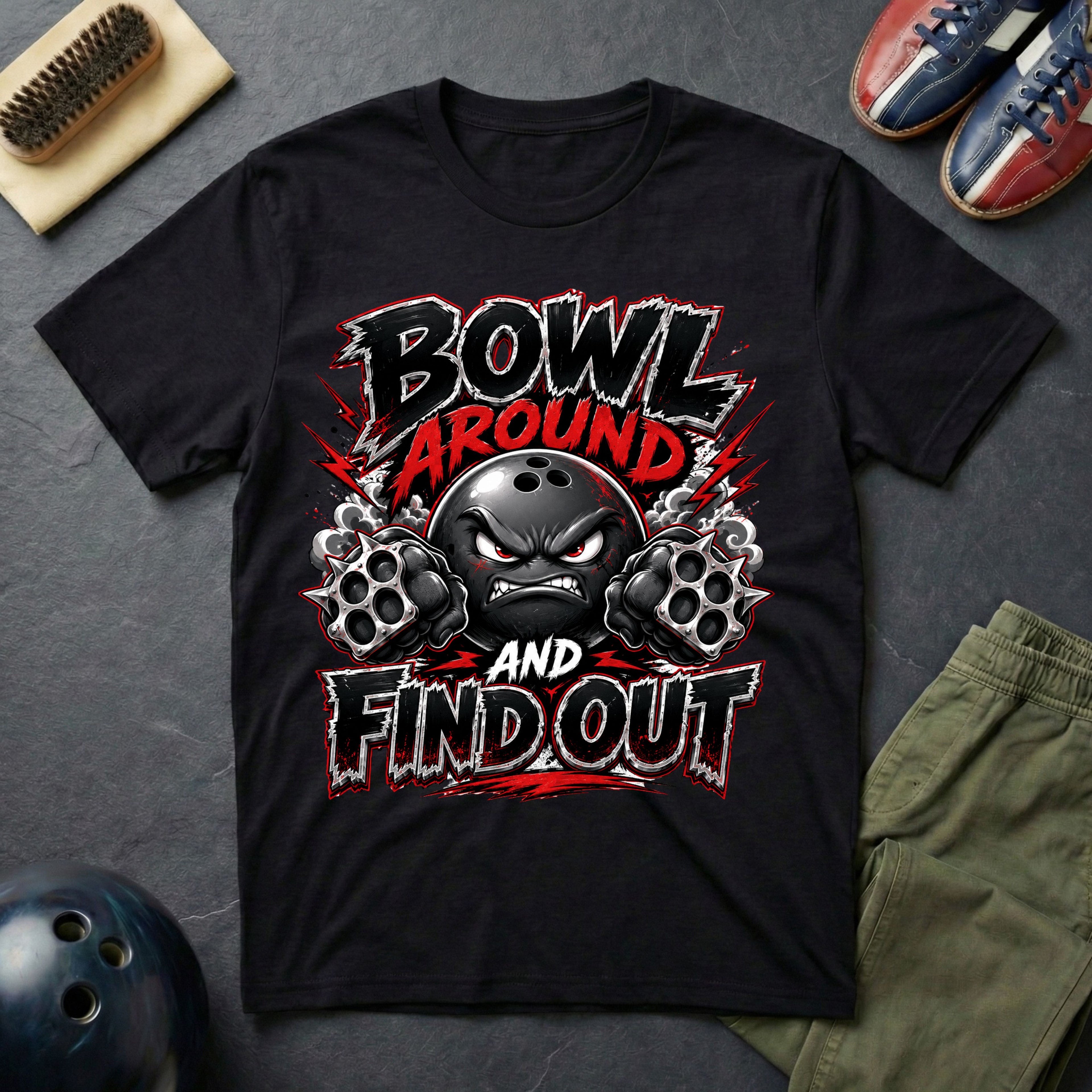 Bowl Around And Find Out T-Shirt