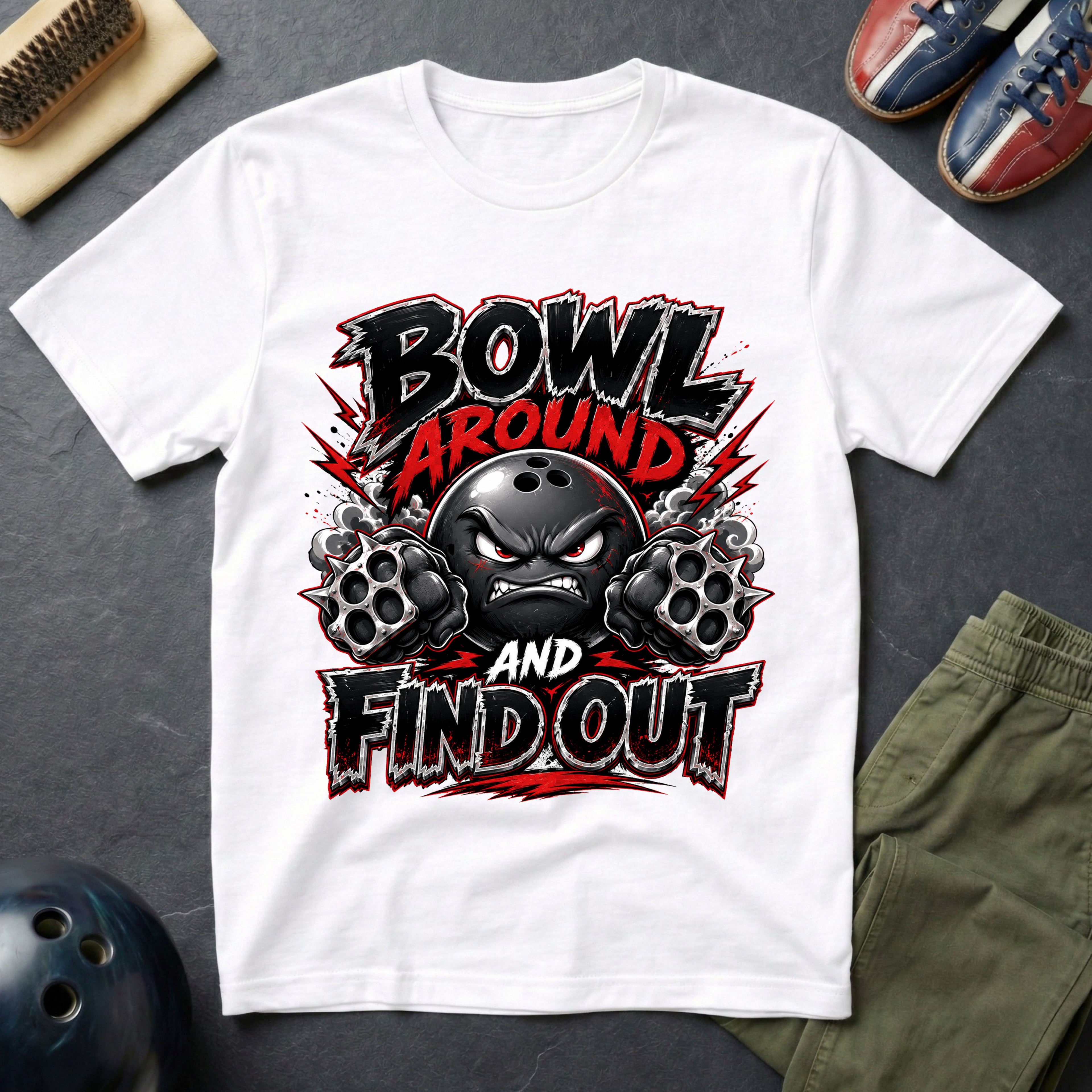 Bowl Around And Find Out T-Shirt