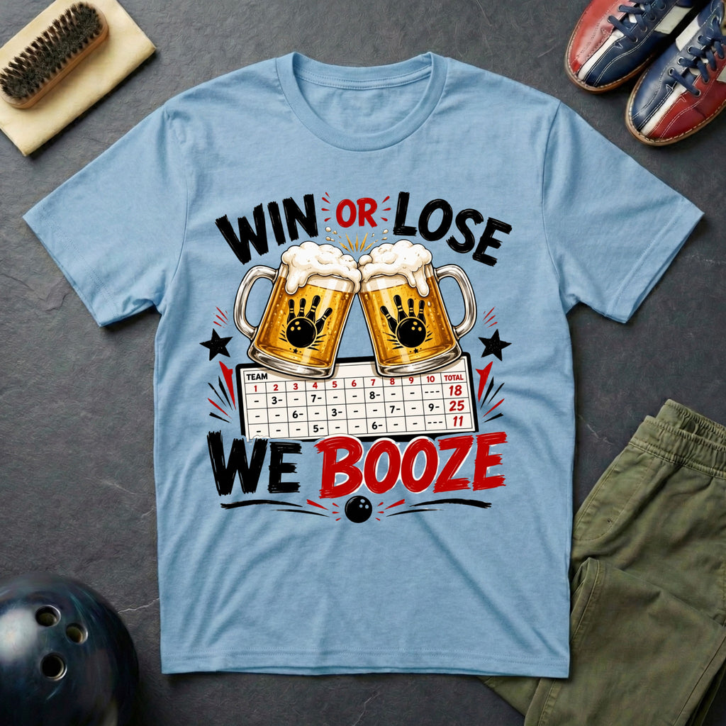 Win Or Lose We Booze T-Shirt