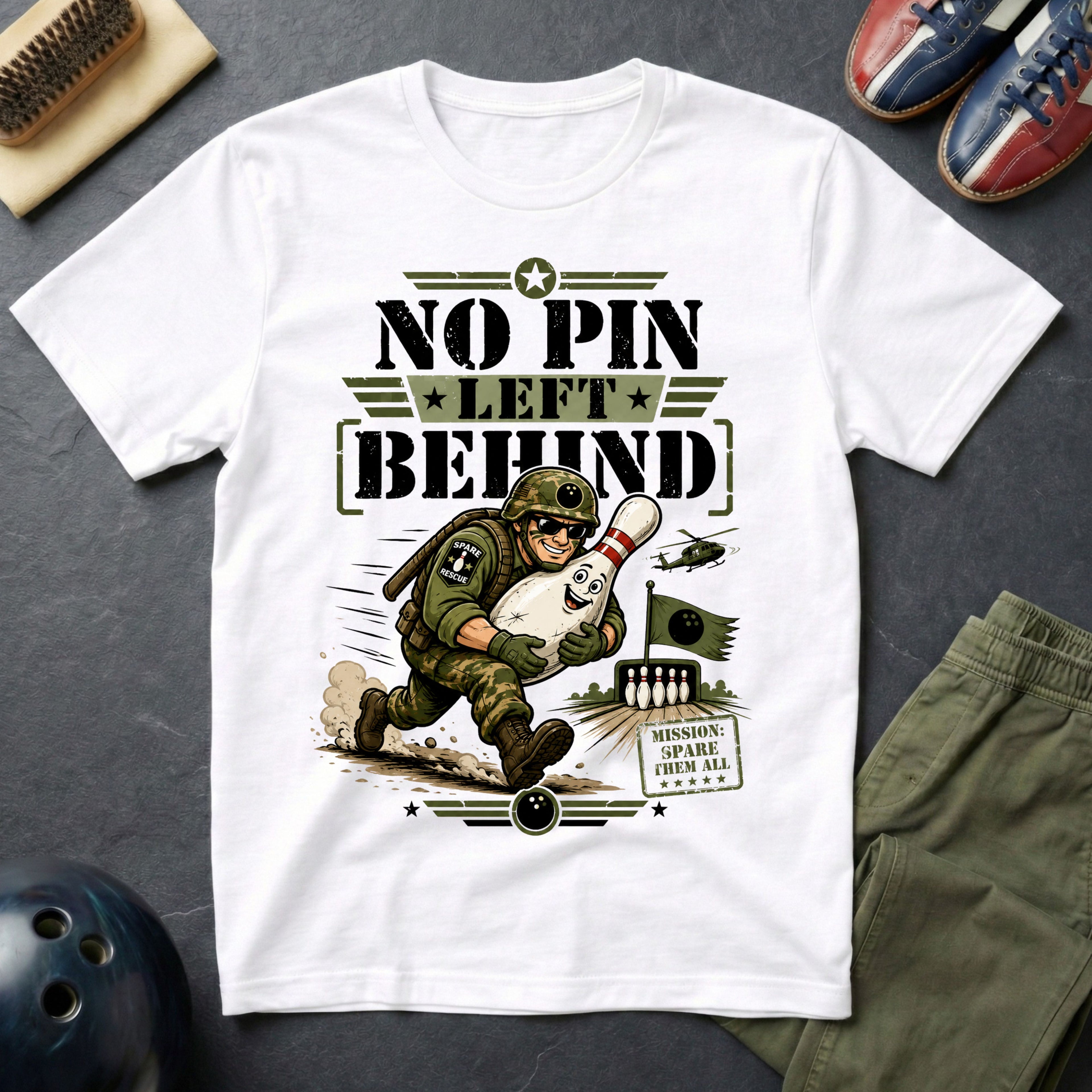 No Pin Left Behind T-Shirt