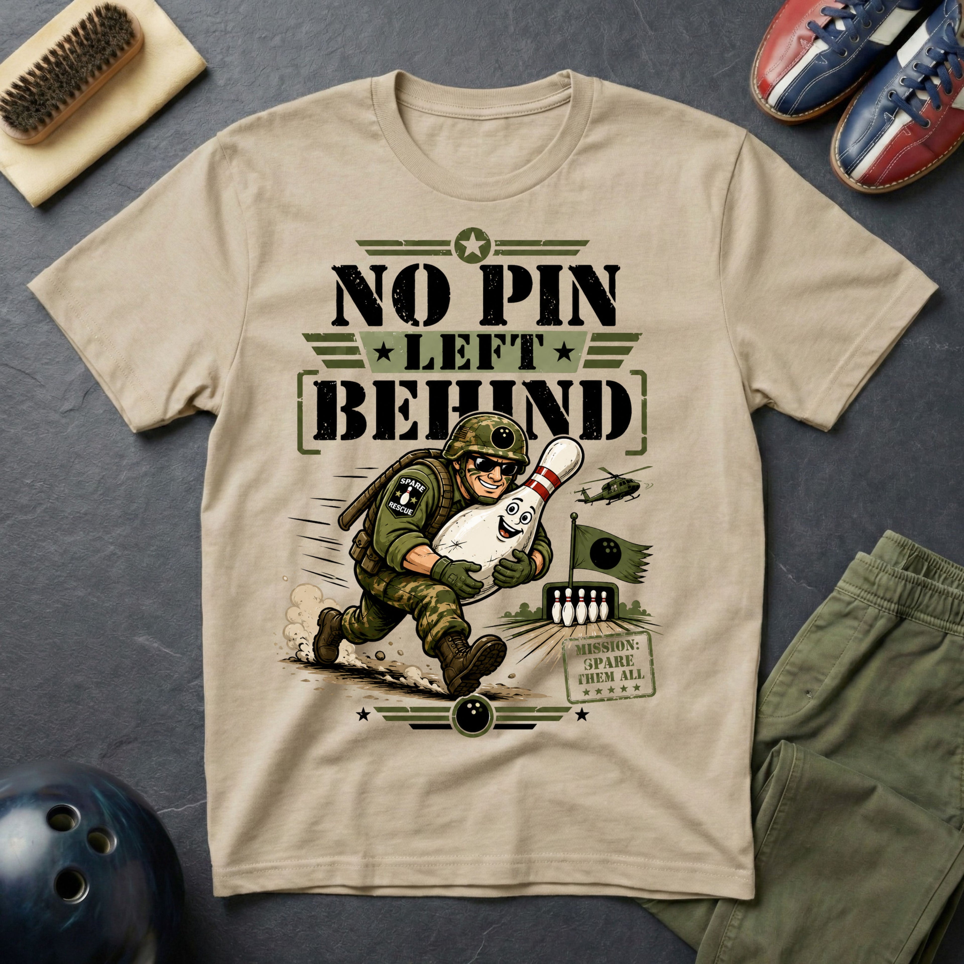 No Pin Left Behind T-Shirt