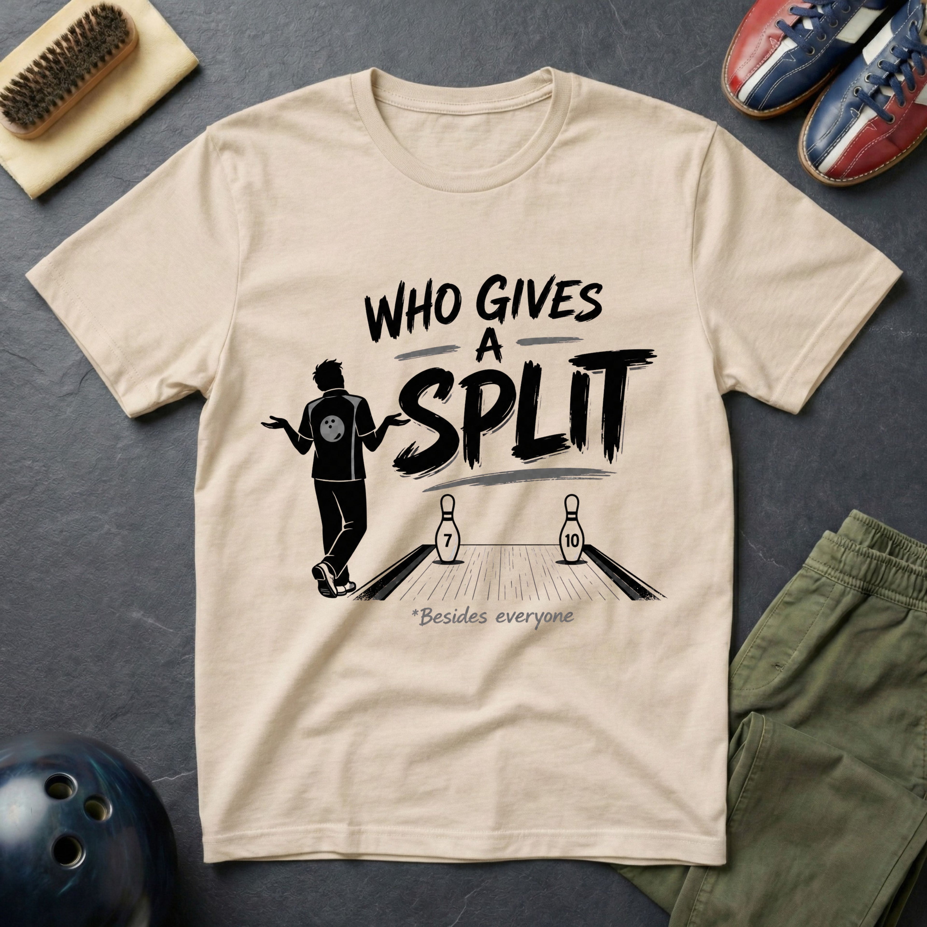 Who Give A Split T-Shirt
