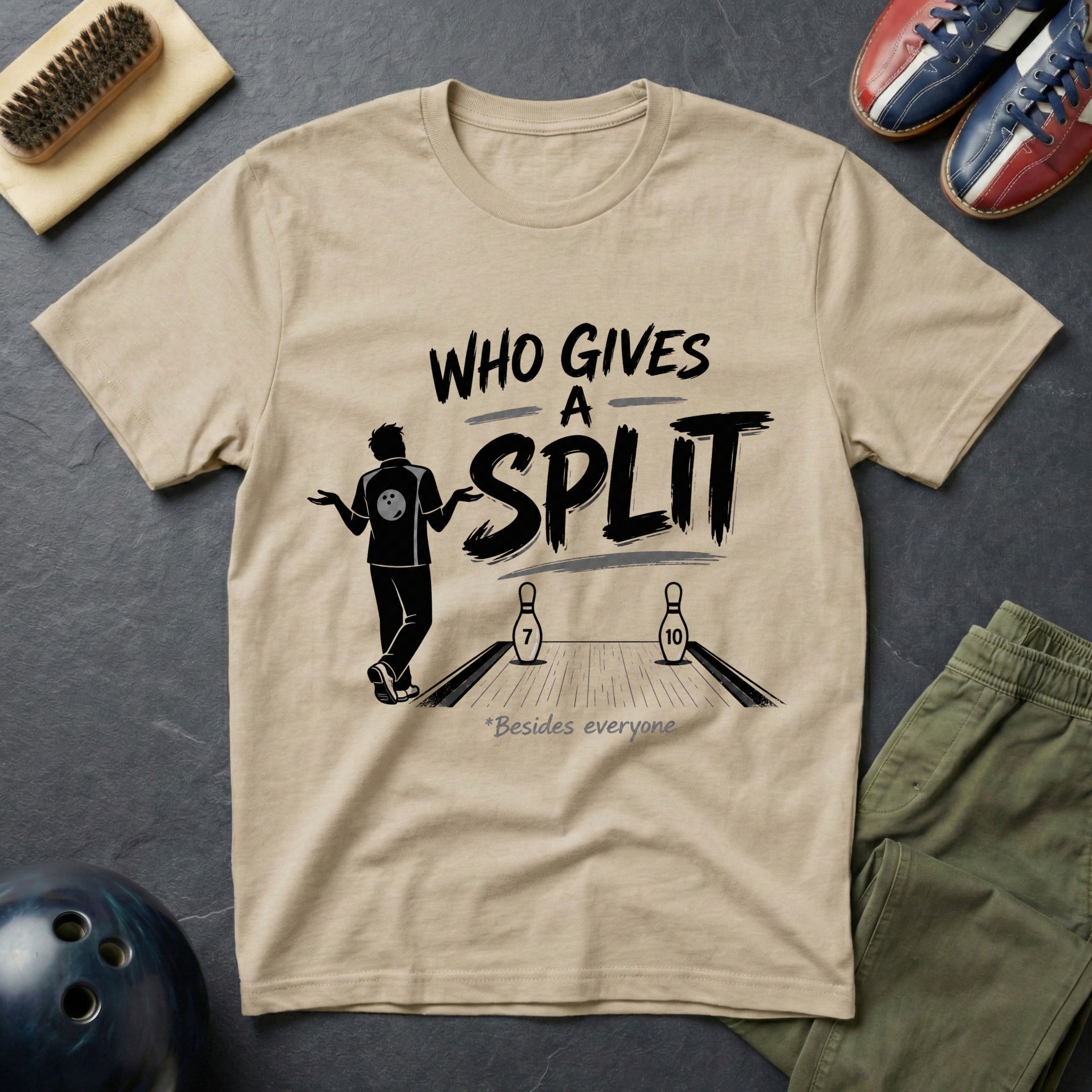 Who Give A Split T-Shirt