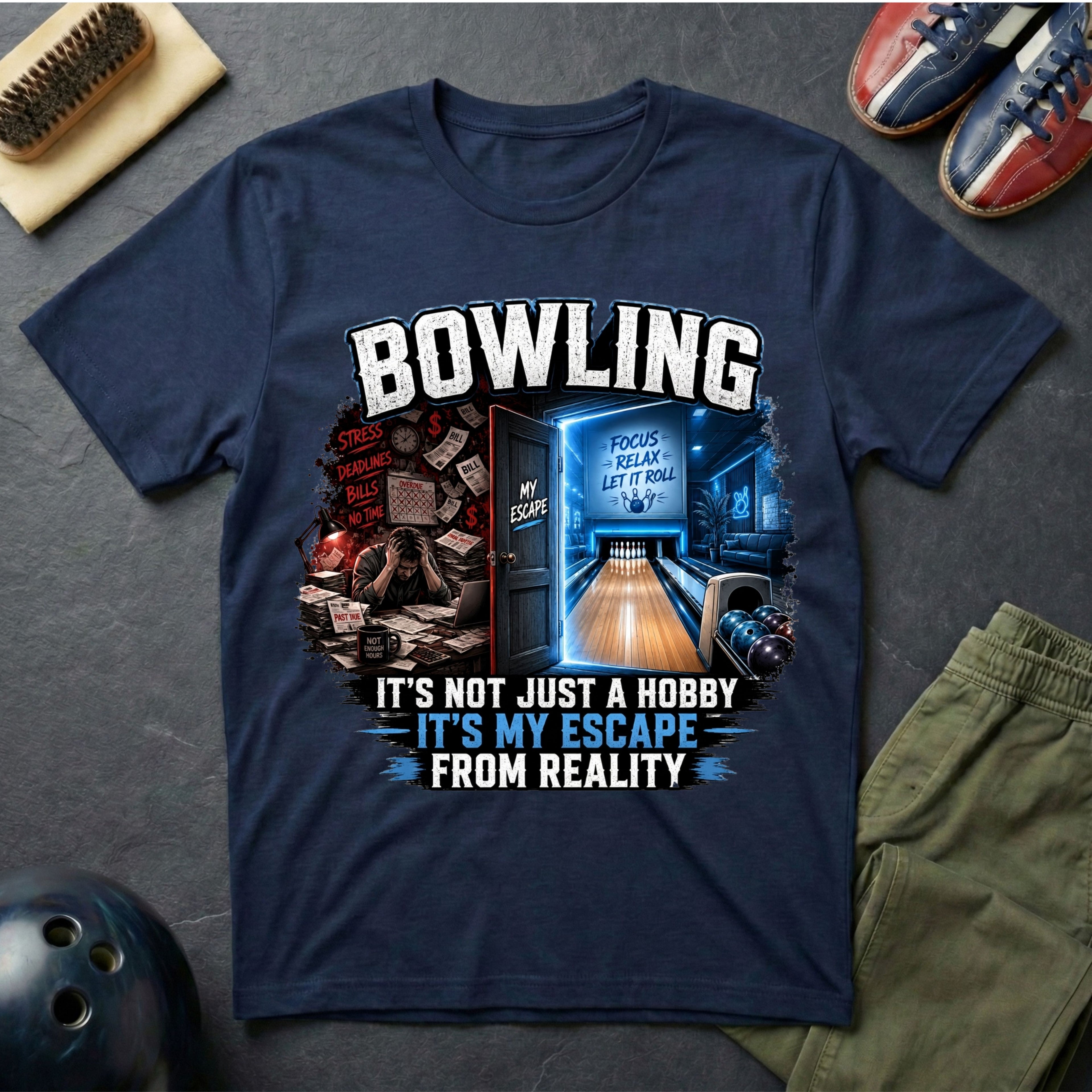 Bowling It's Not Just A Hobby T-Shirt