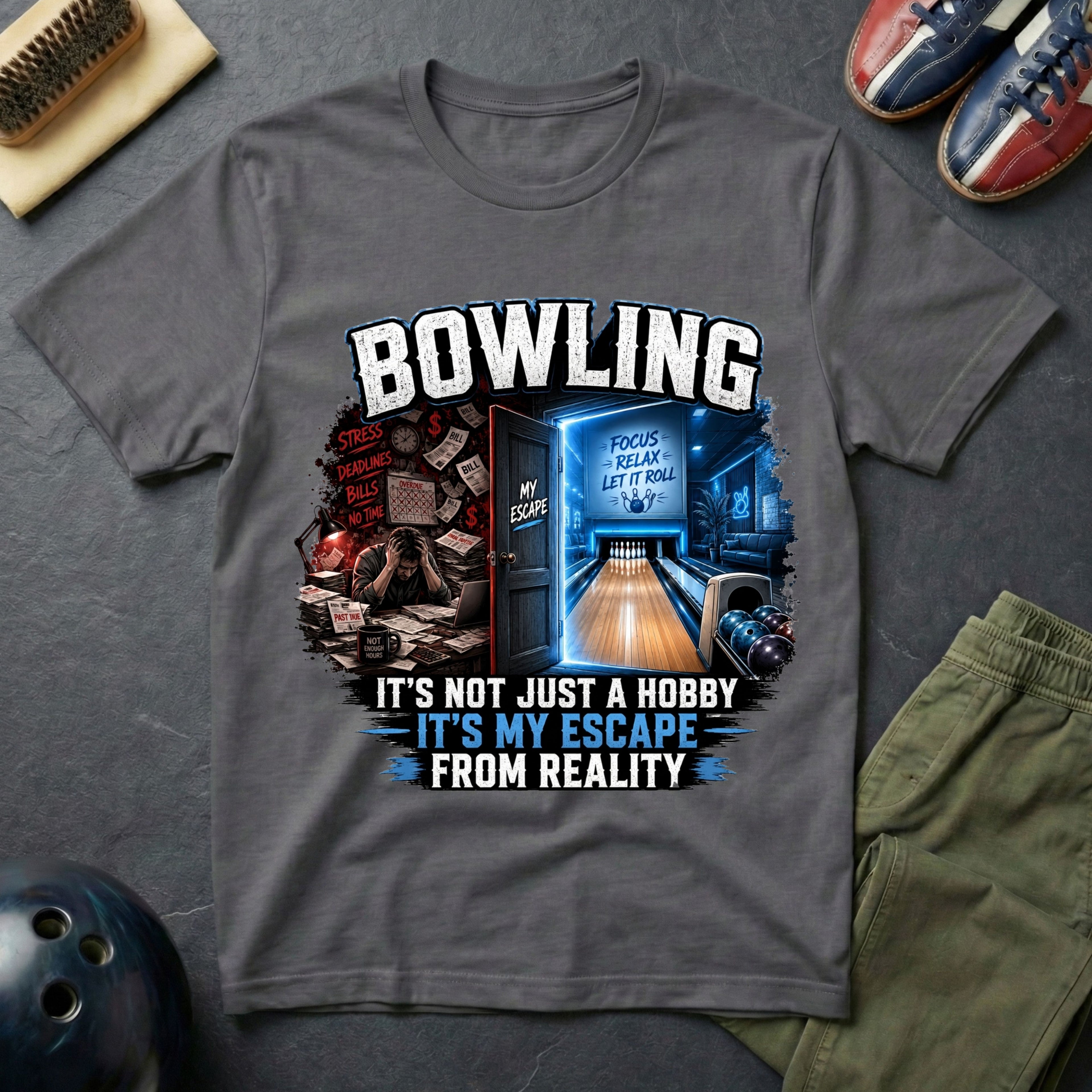 Bowling It's Not Just A Hobby T-Shirt