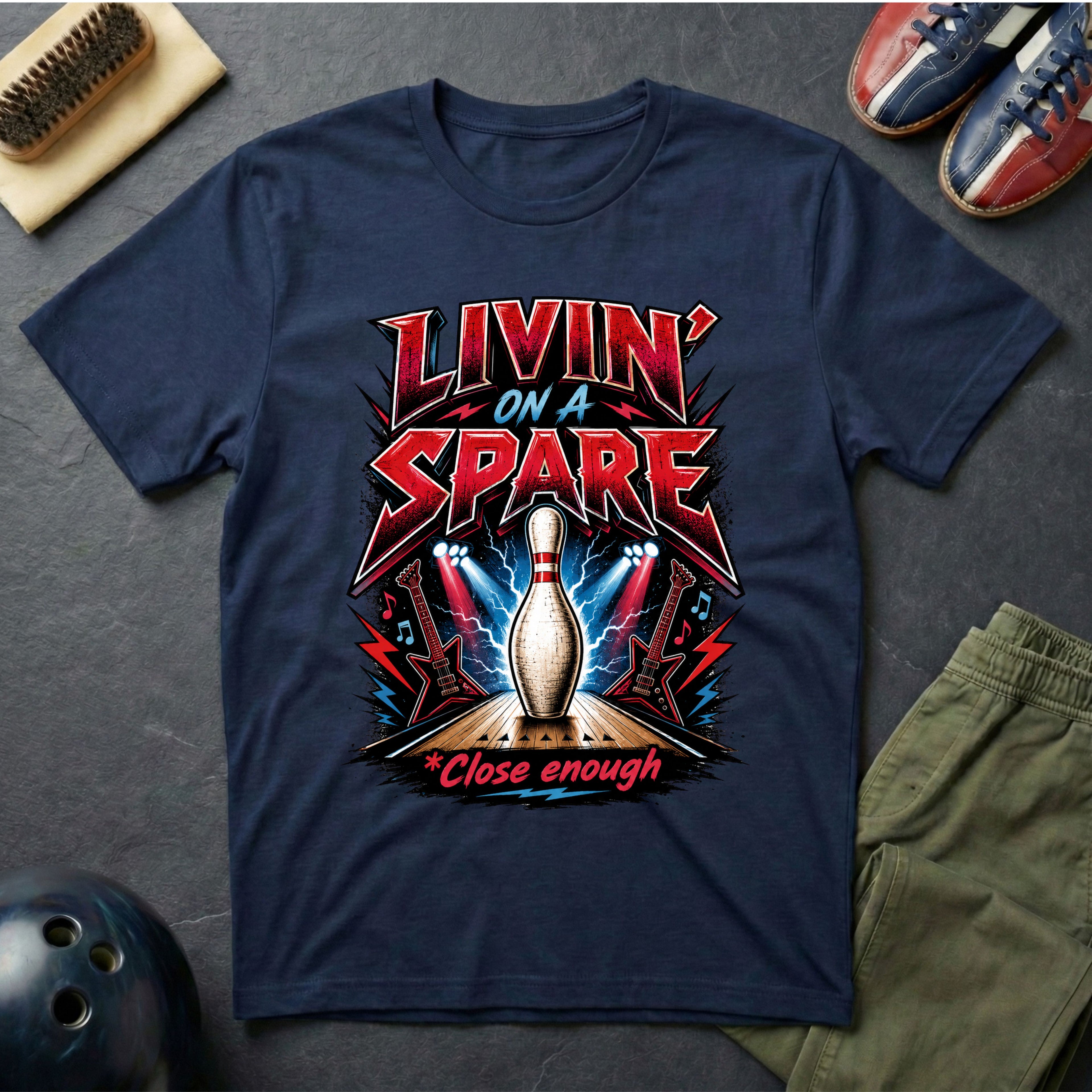 Livin' On A Spare T-Shirt