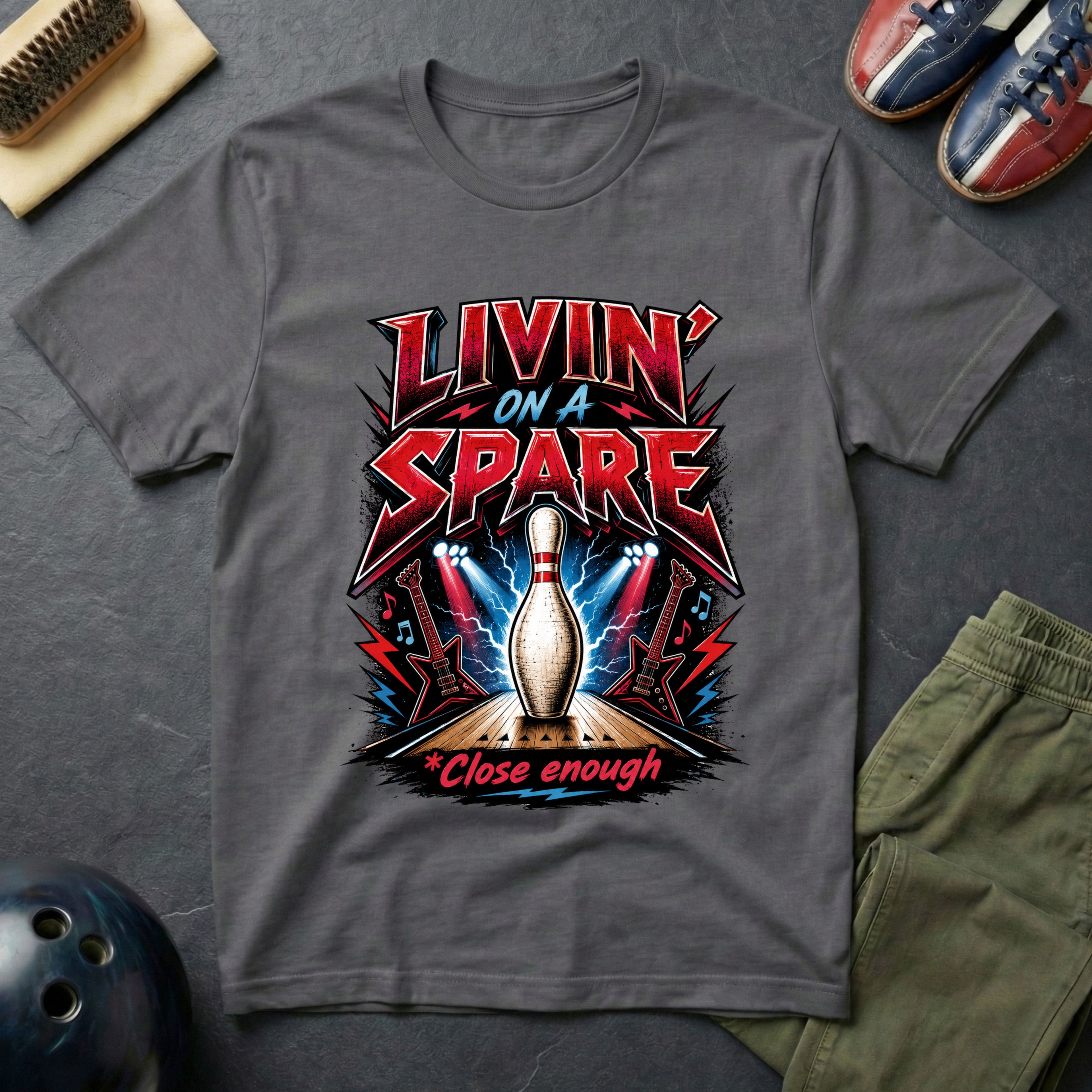 Livin' On A Spare T-Shirt