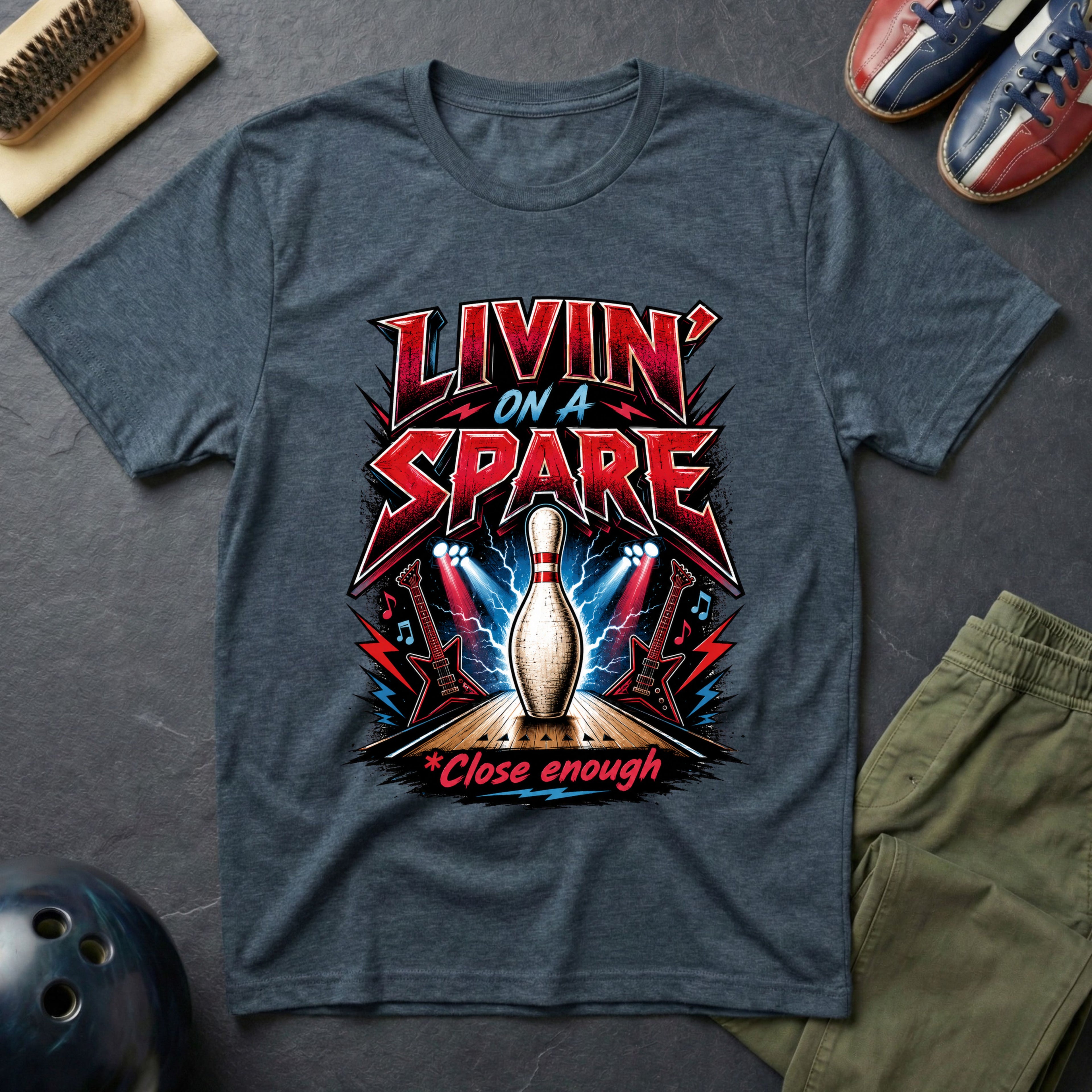 Livin' On A Spare T-Shirt