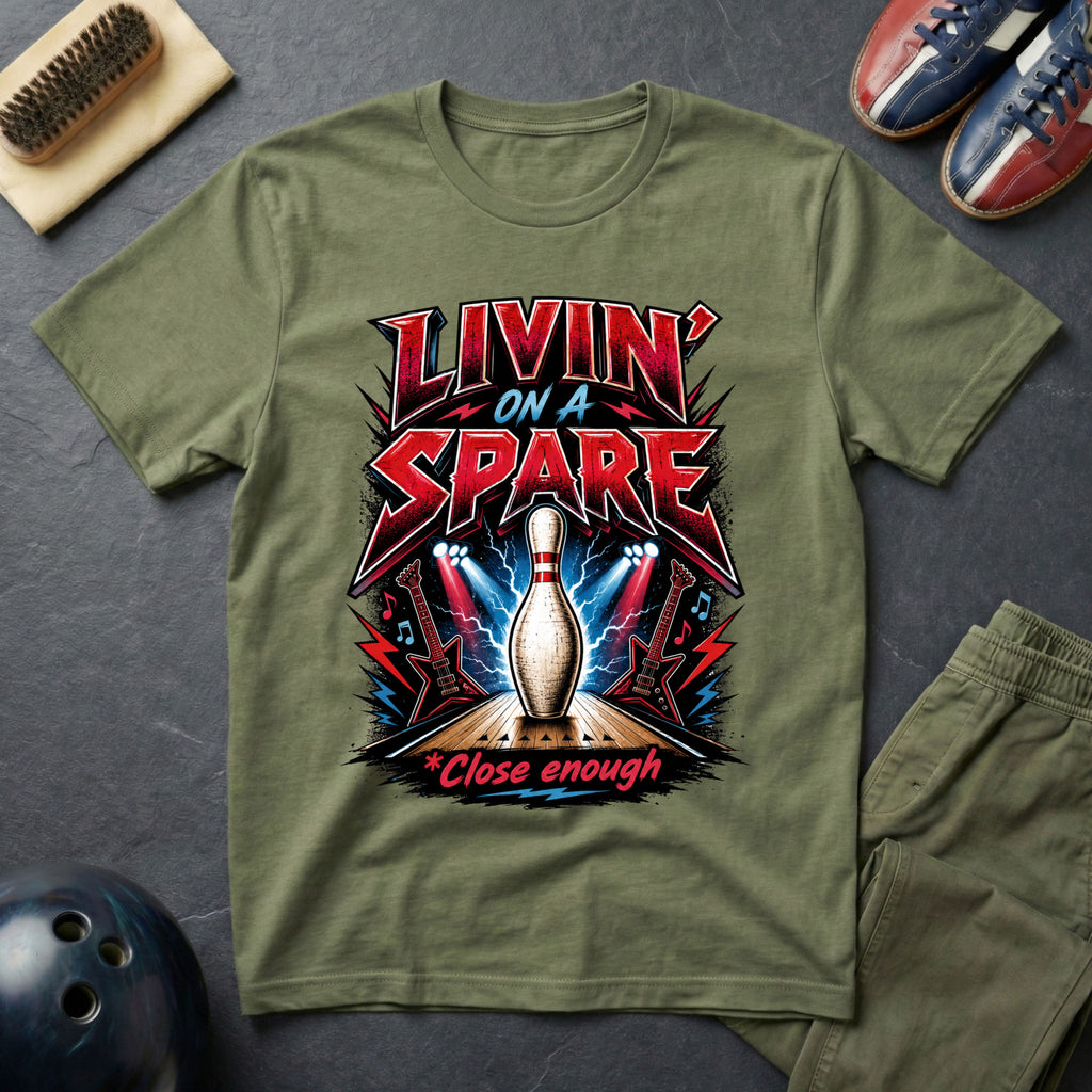 Livin' On A Spare T-Shirt
