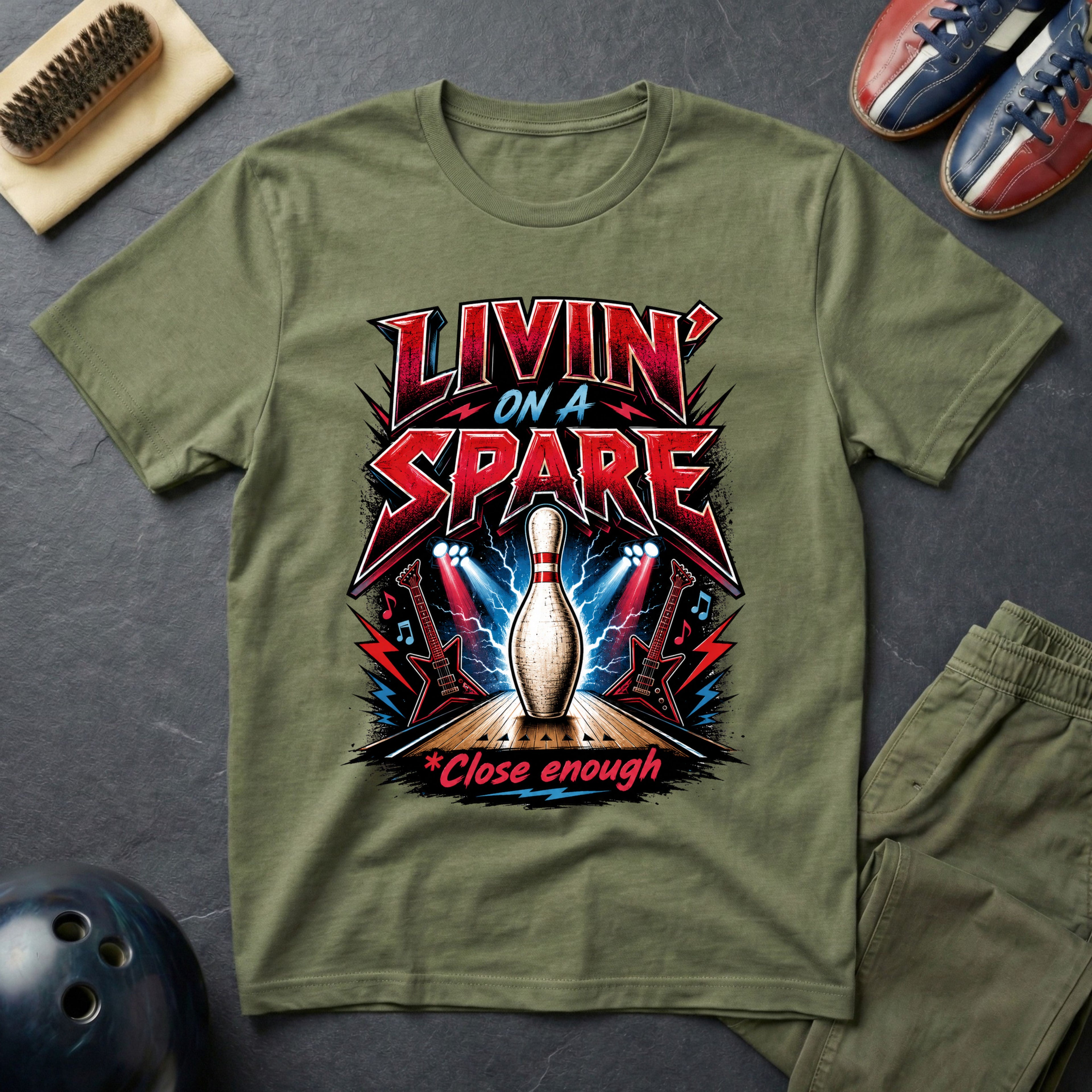 Livin' On A Spare T-Shirt