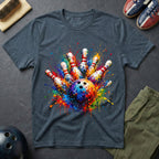 Bowling Paint Splash T-Shirt